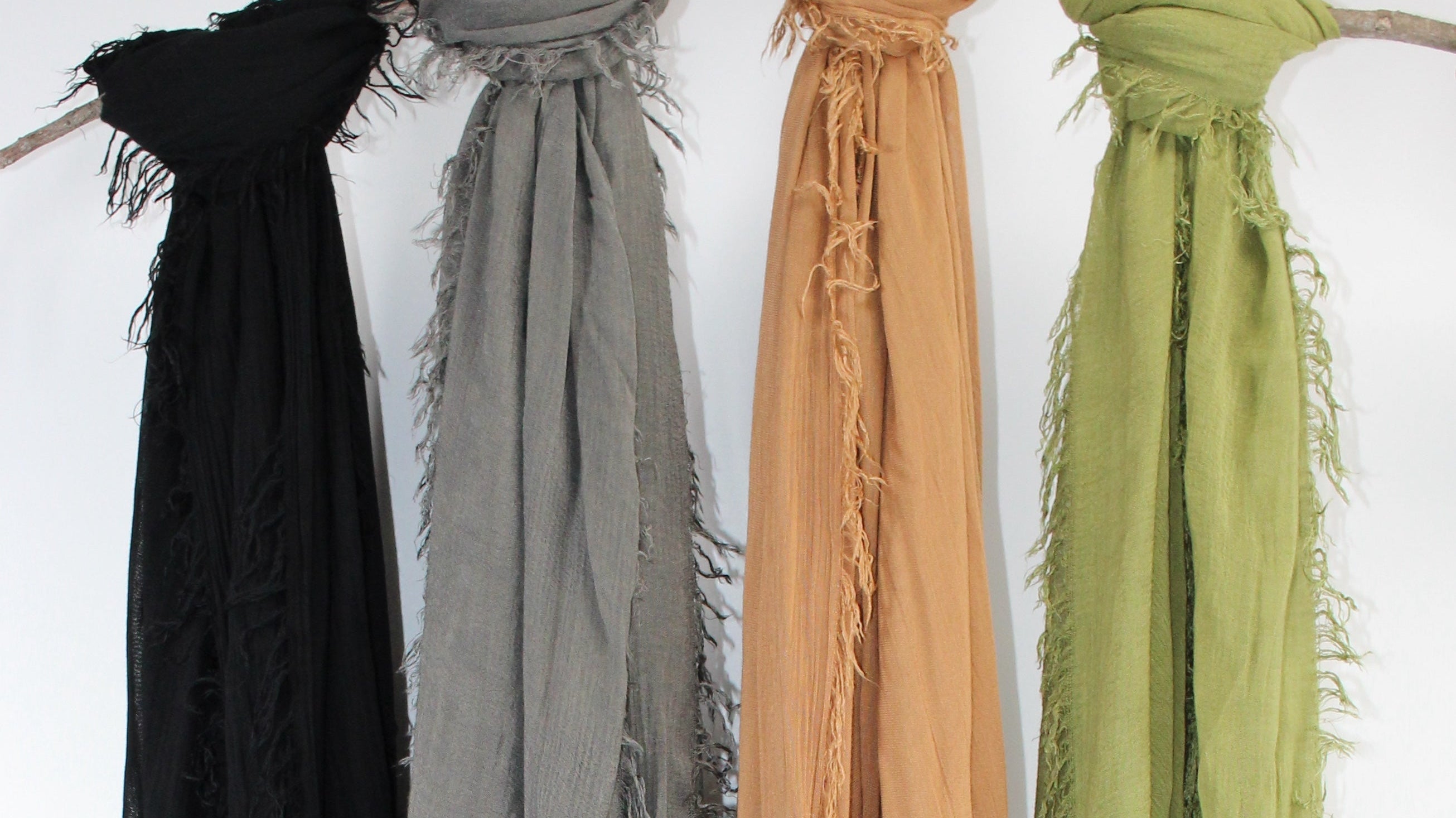 Find Your Calm in the New Fall Colors of the Just Breathe Scarf