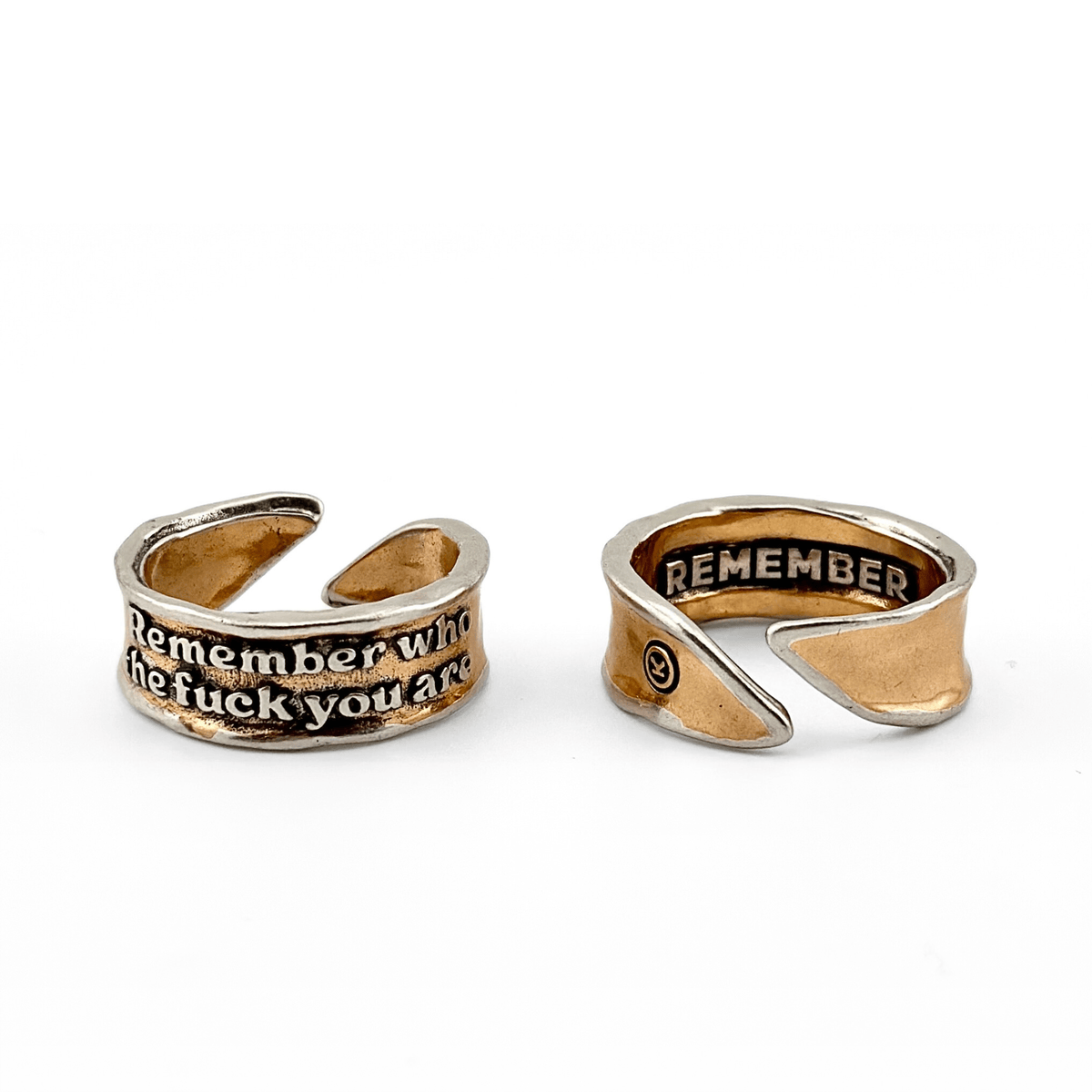Remember Who The F*ck You Are Remember Adjustable Ring
