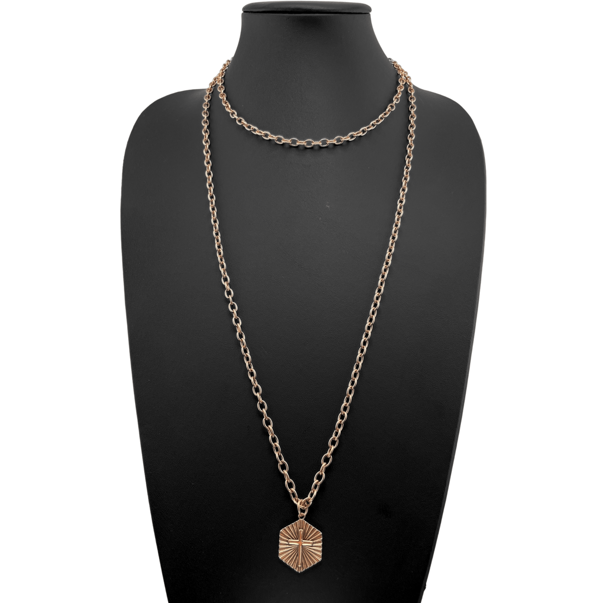 Have Faith Shining Cross Essential Necklace