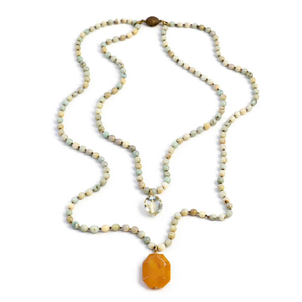 Stone Layering Necklace