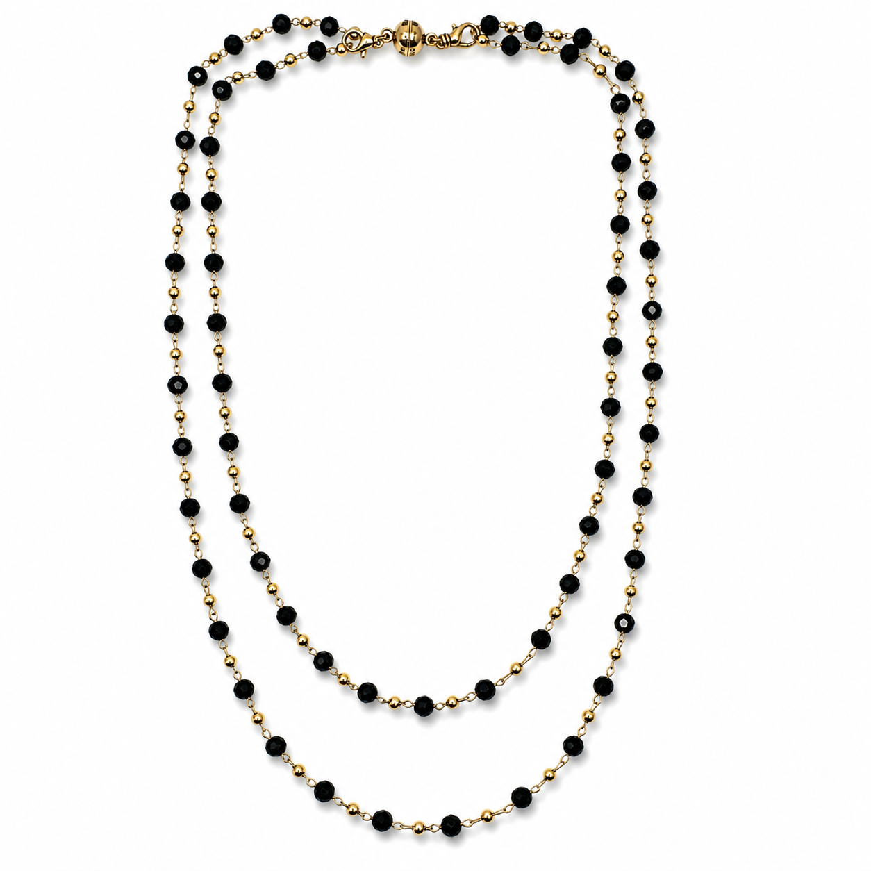 Rosary Dainty Layering Necklace