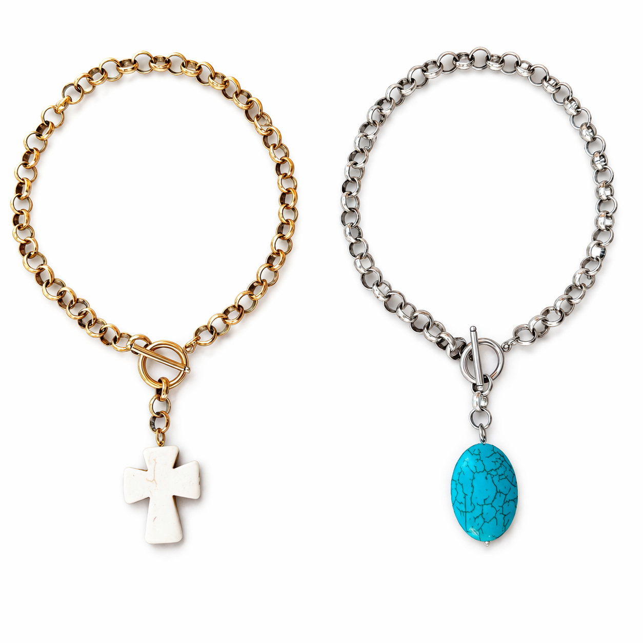 Howlite Chunky Choker