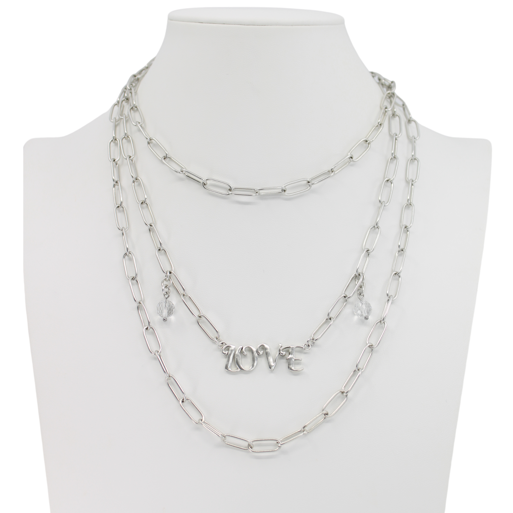 Love Long Chain Necklace