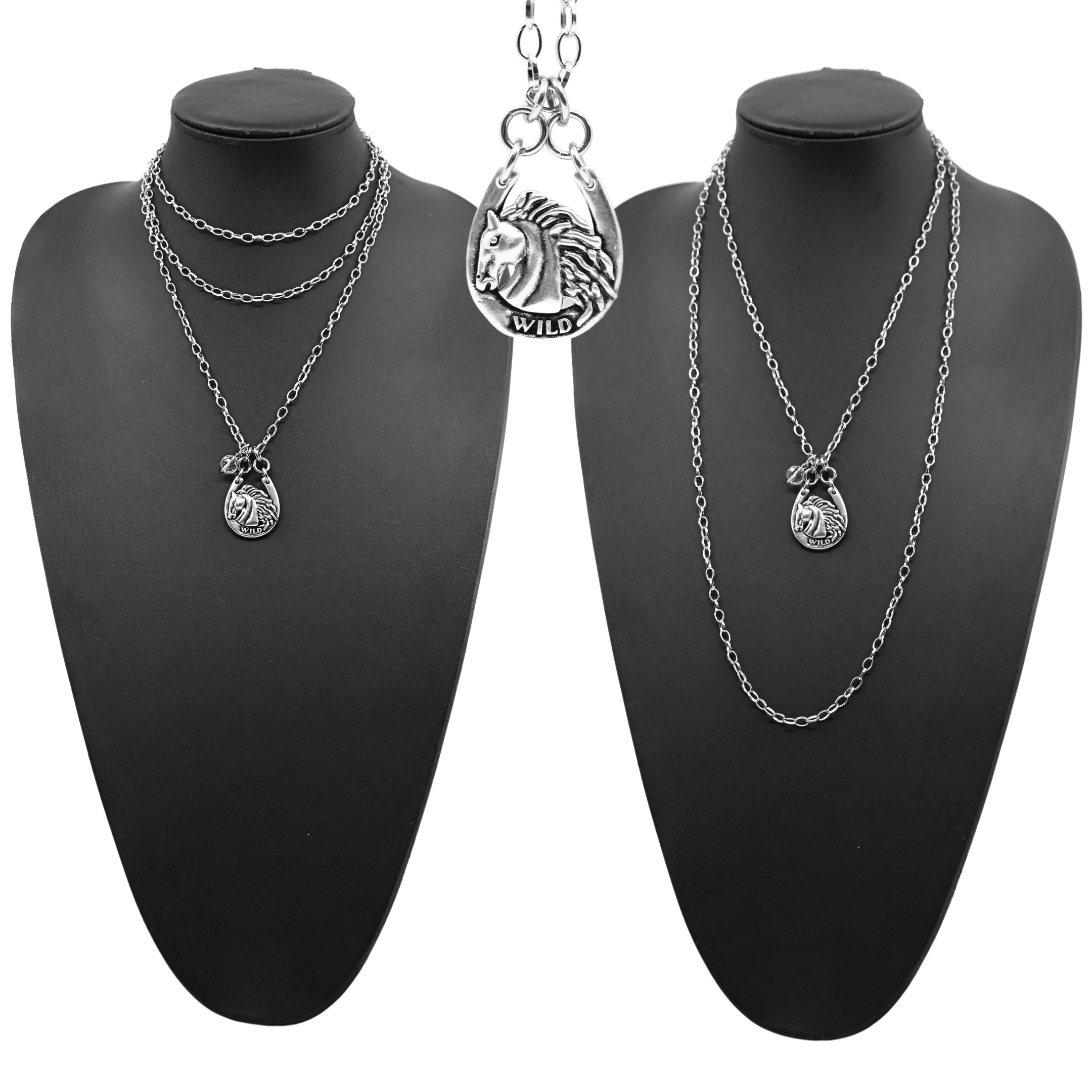 Wild & Free Horse Original Lite Necklace