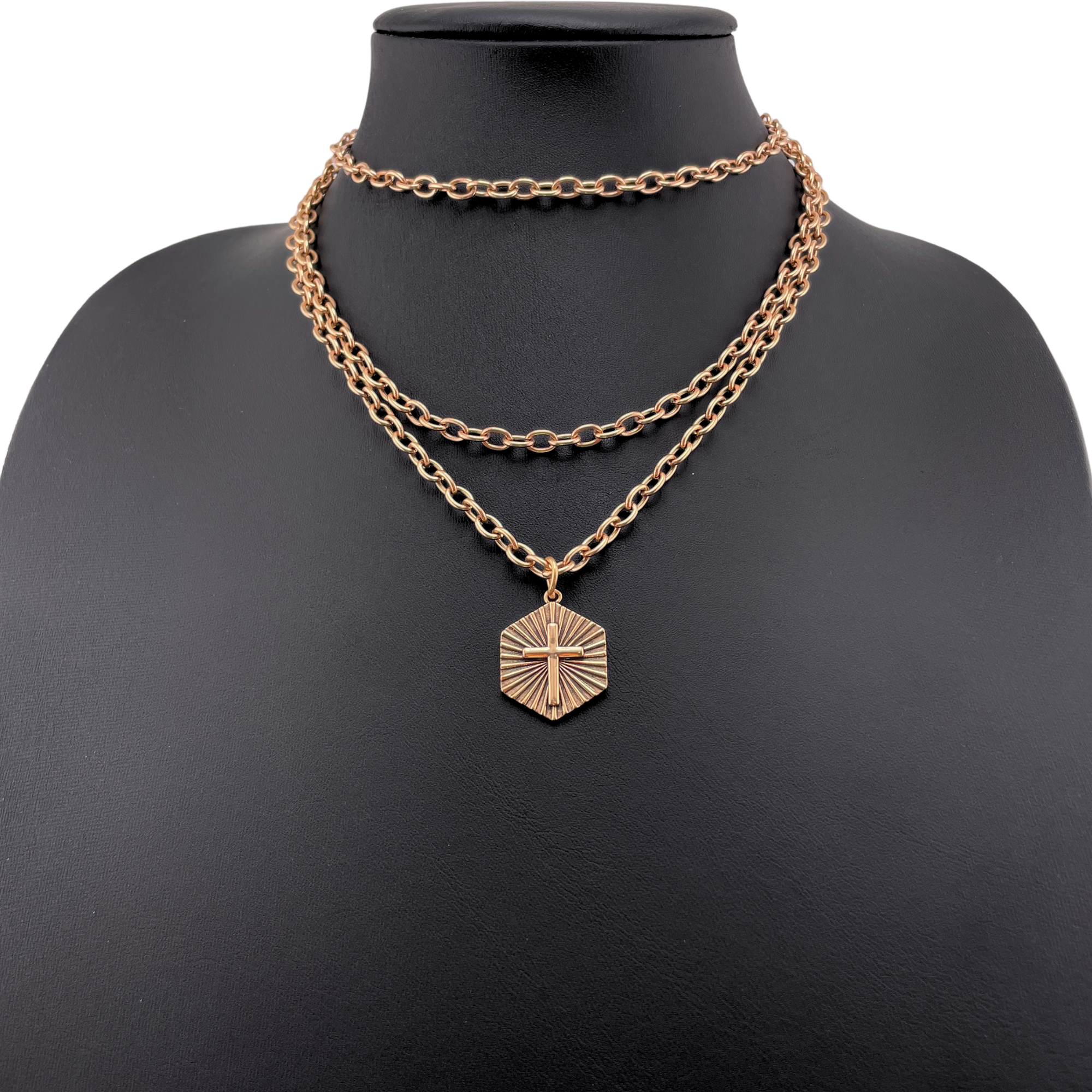 Have Faith Shining Cross Essential Necklace