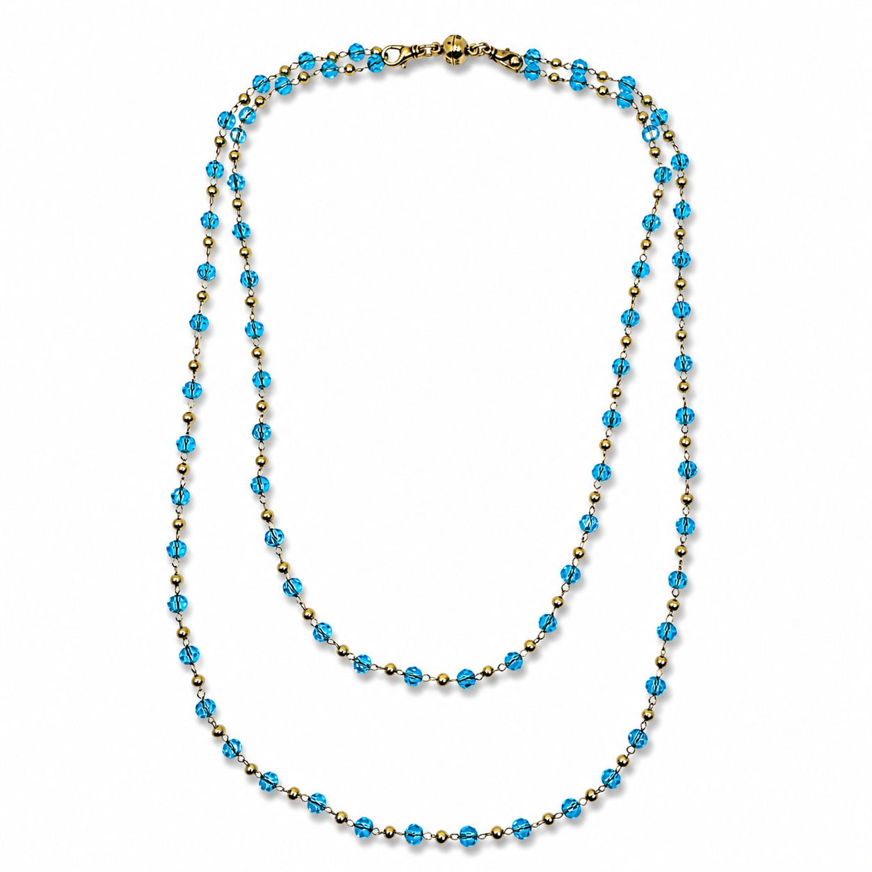 Rosary Dainty Layering Necklace