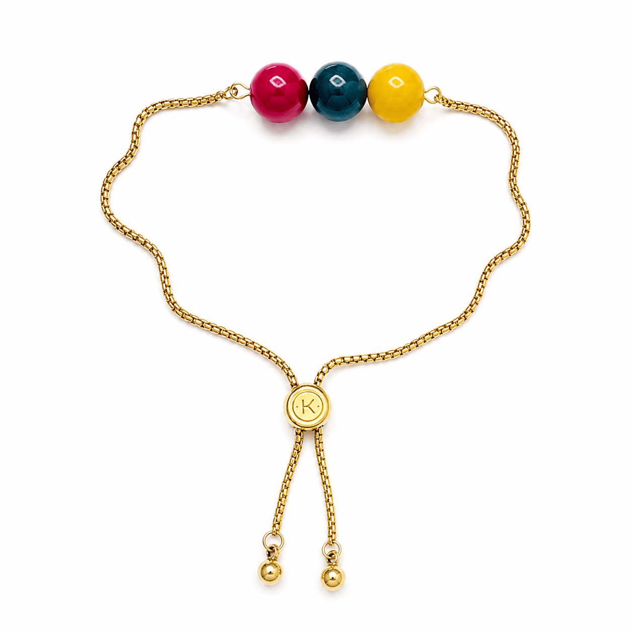 Acai Bead Adjustable Bracelet
