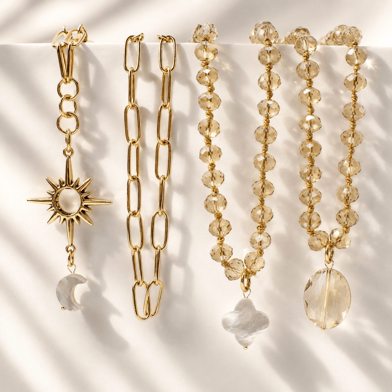 Just Breathe Starburst Fusion Necklace Layering Set