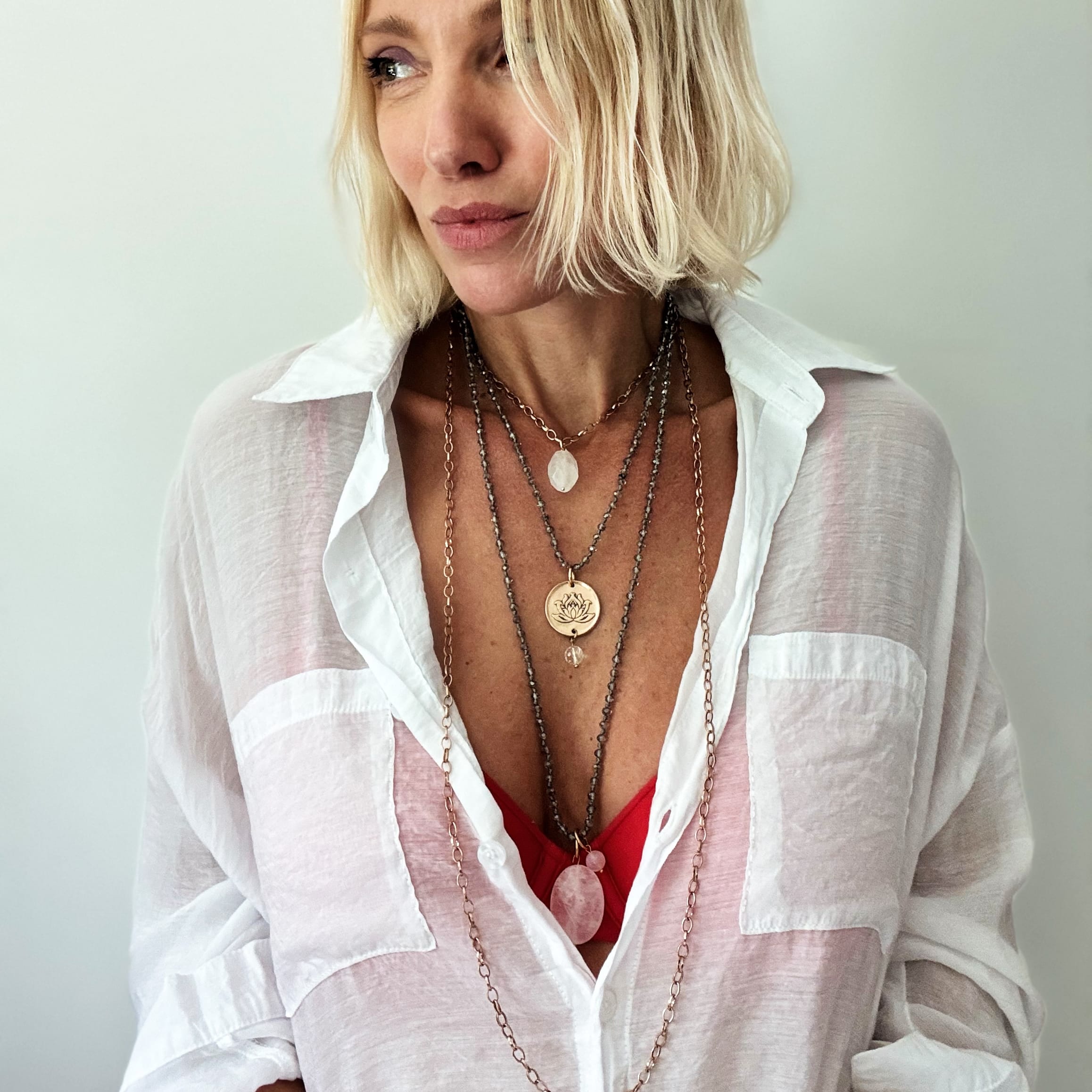 Just Breathe Original Necklace Layering Set