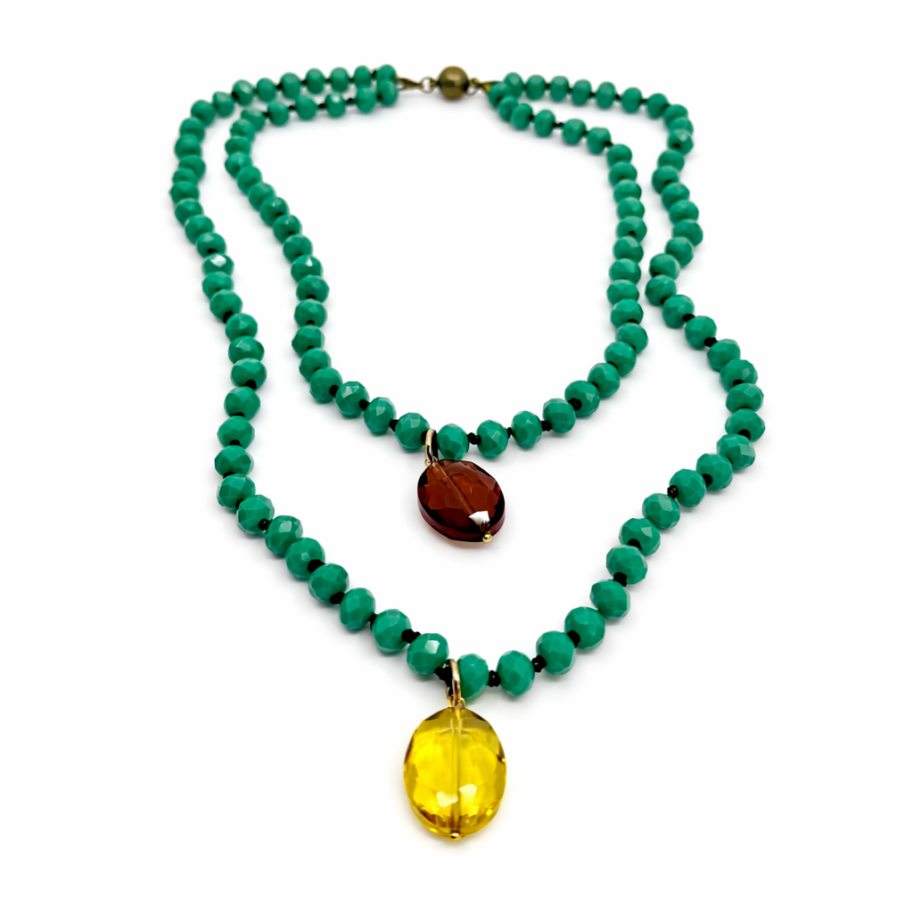 Crystal Layering Necklace