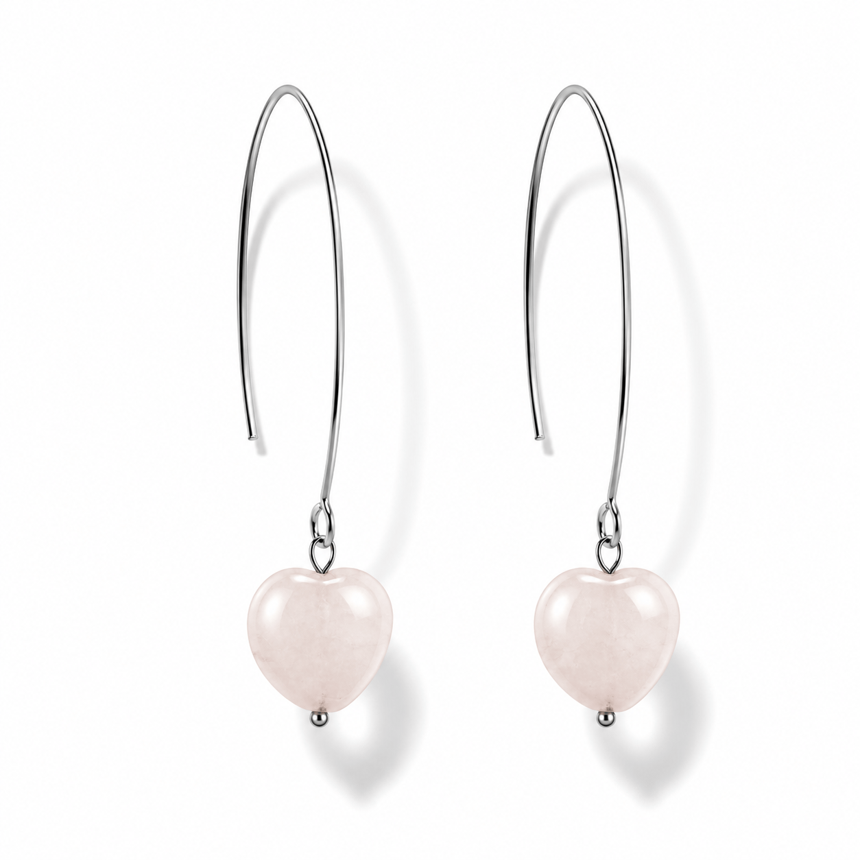 Small Stone Drop Earrings