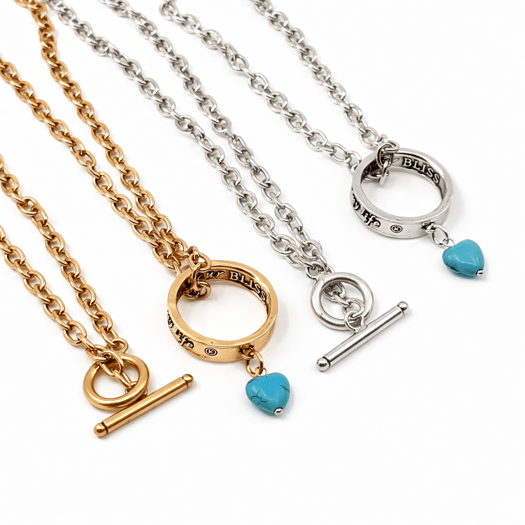 I Welcome Miracles Into My Life Ring Multifunctional Necklace