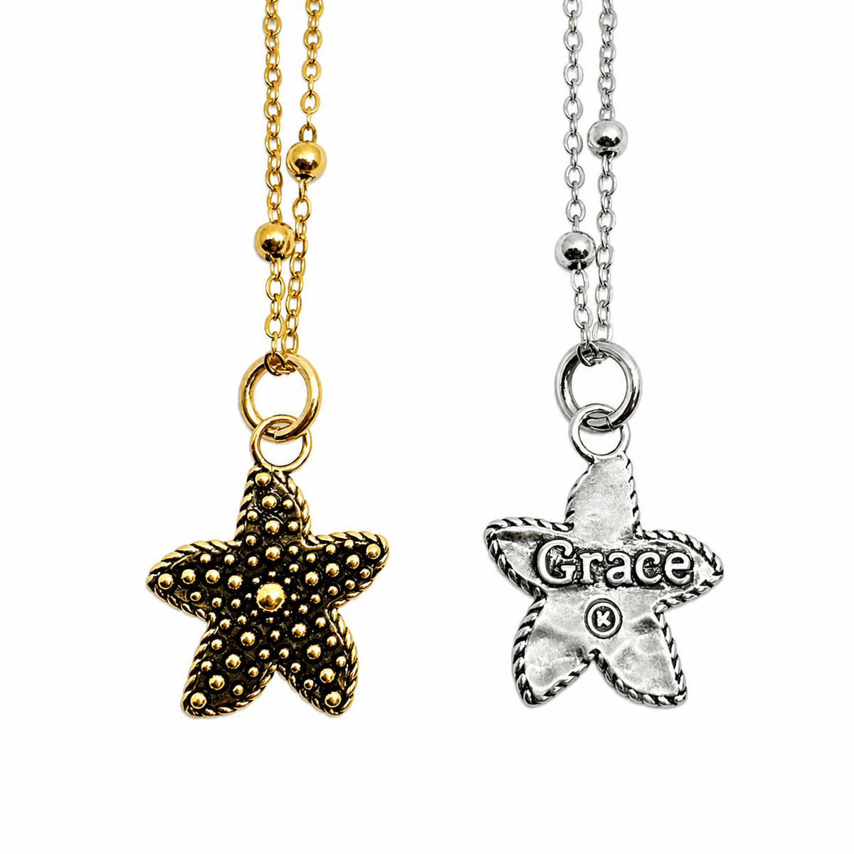 Grace Starfish Dainty Necklace