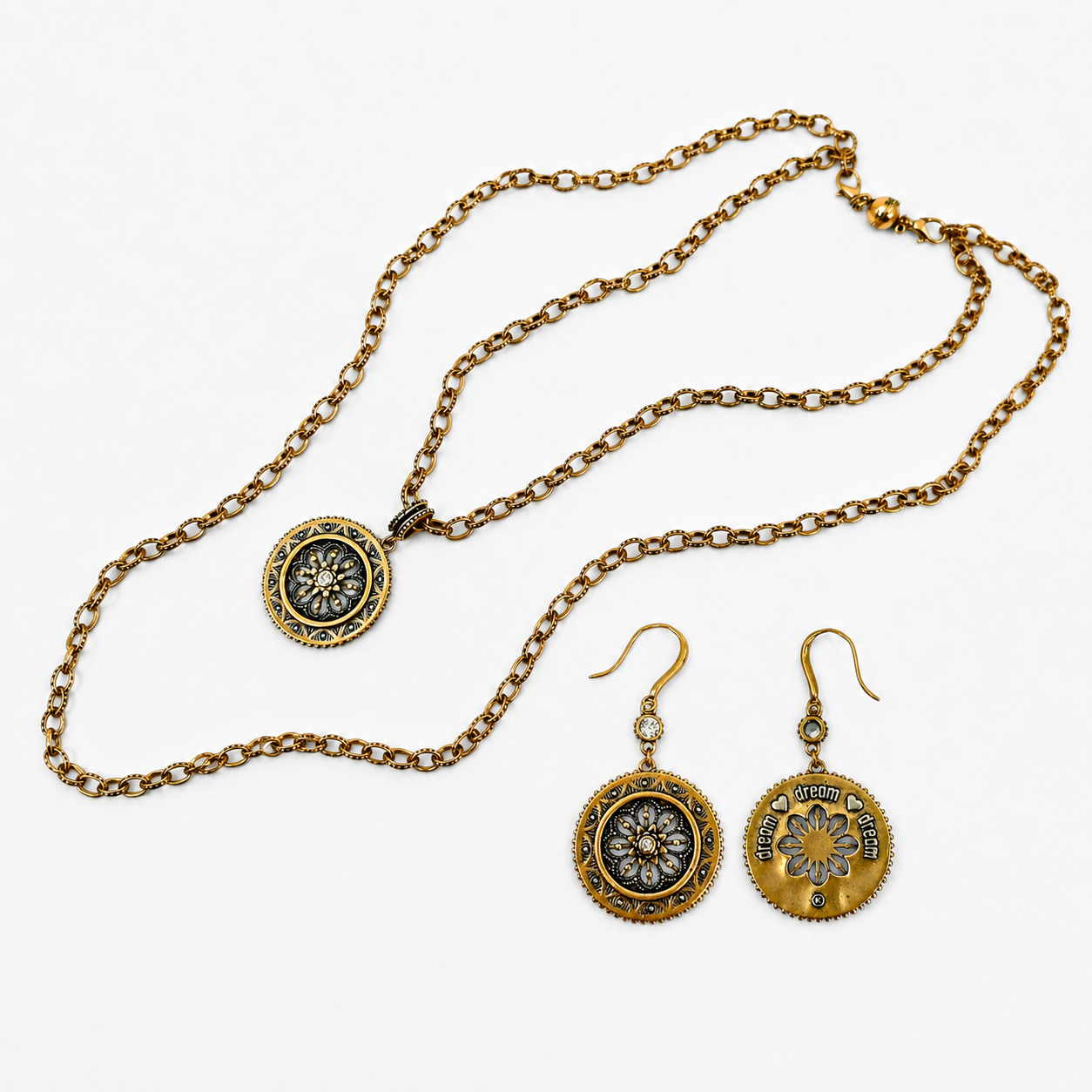 Dream & Believe Necklace & Earring Set