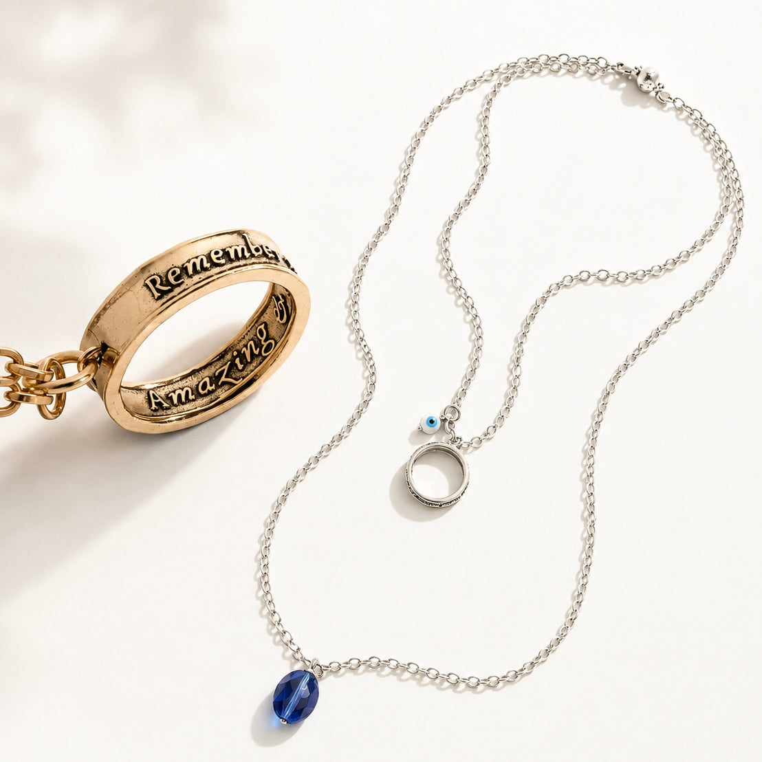 Remember Who the F*ck You Are (Amazing & Powerful) Ring Original Necklace