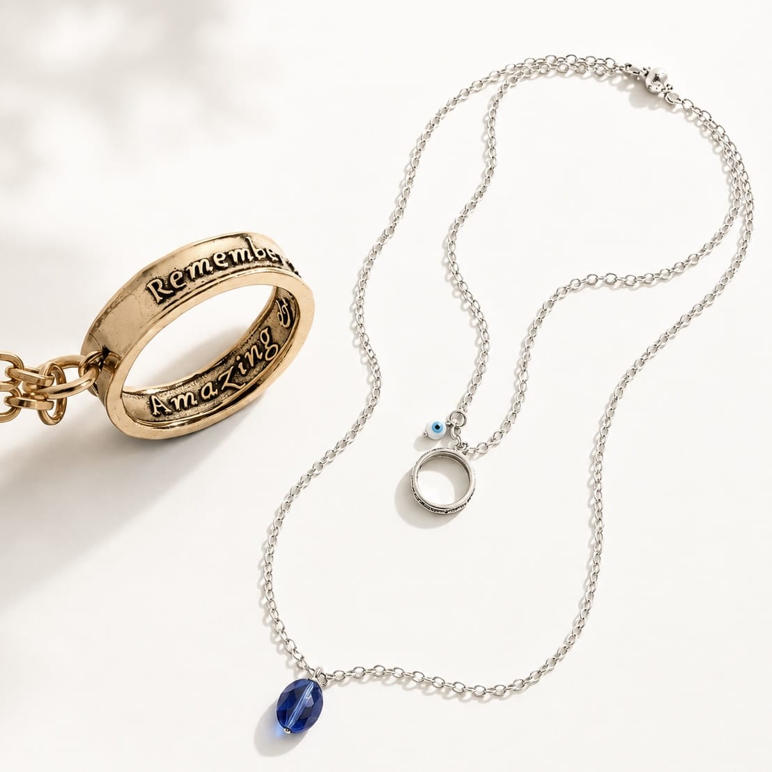 Remember Who the F*ck You Are (Amazing & Powerful) Ring Original Necklace