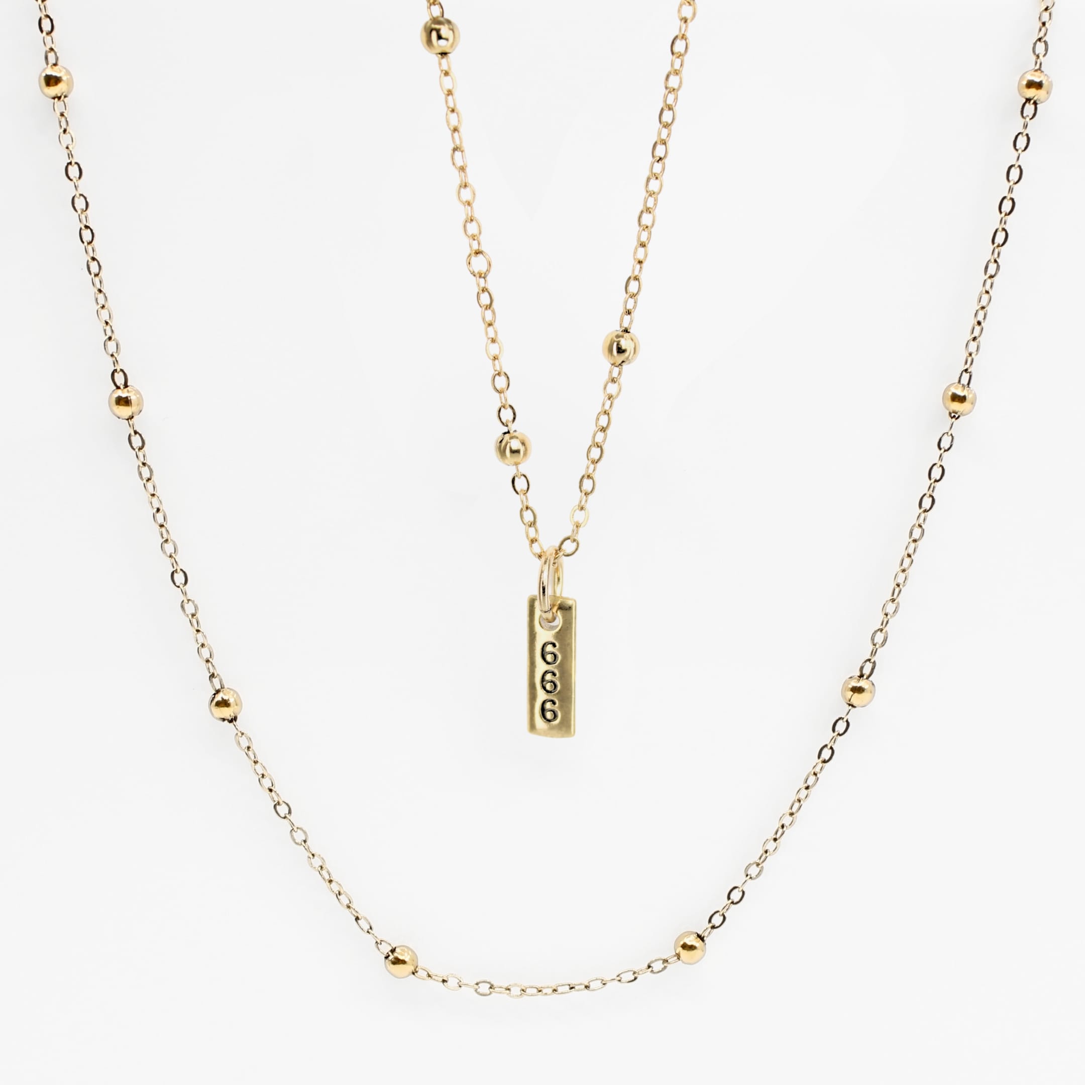 Angel Number Dainty Necklace
