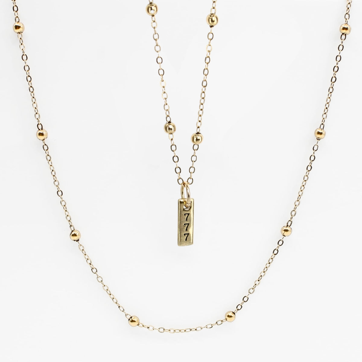 Angel Number Dainty Necklace
