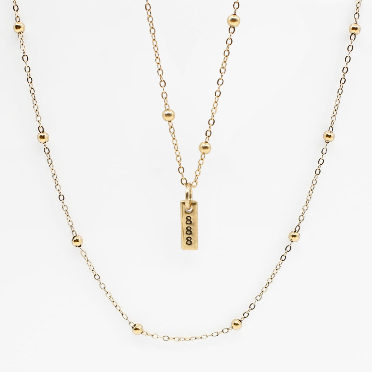 Angel Number Dainty Necklace