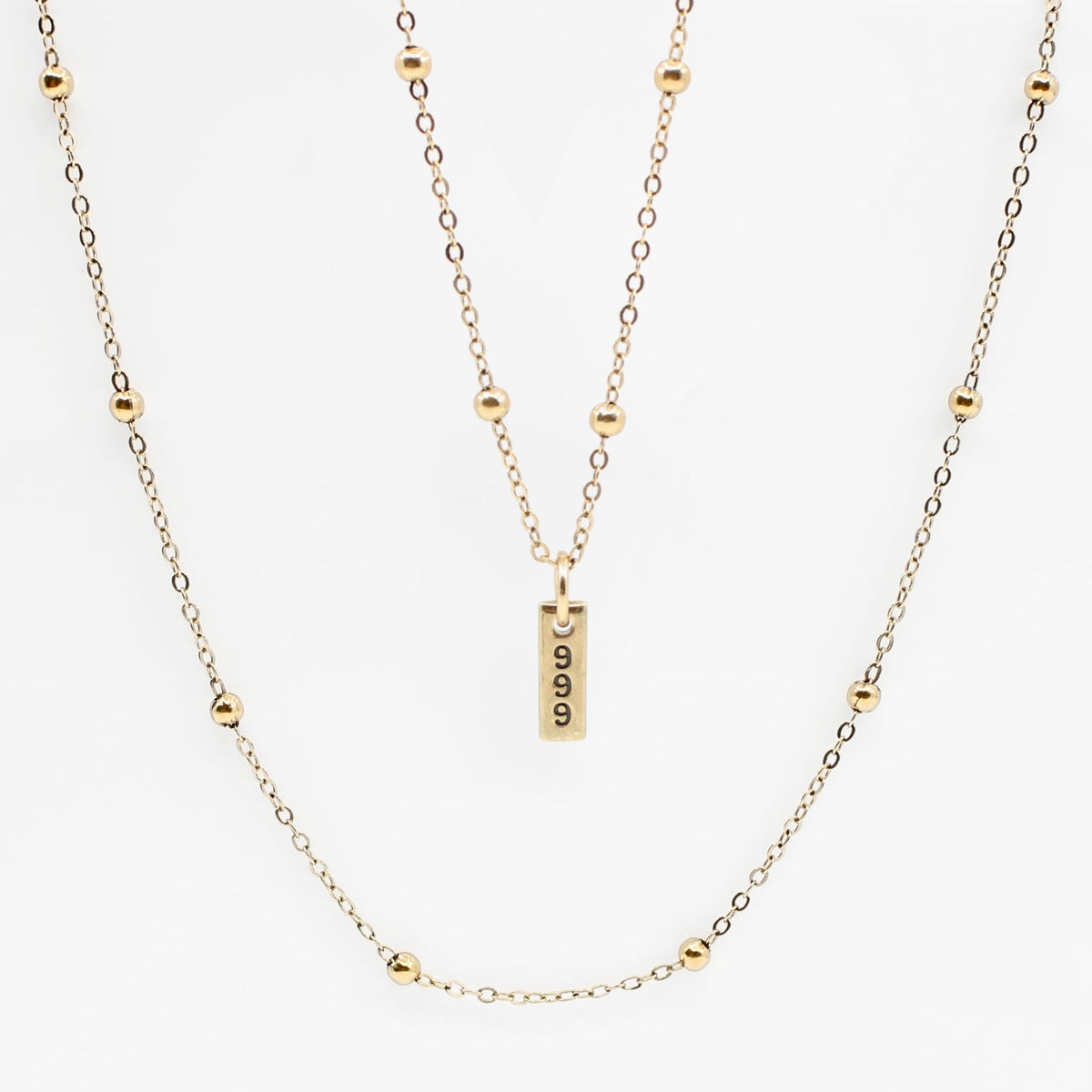 Angel Number Dainty Necklace