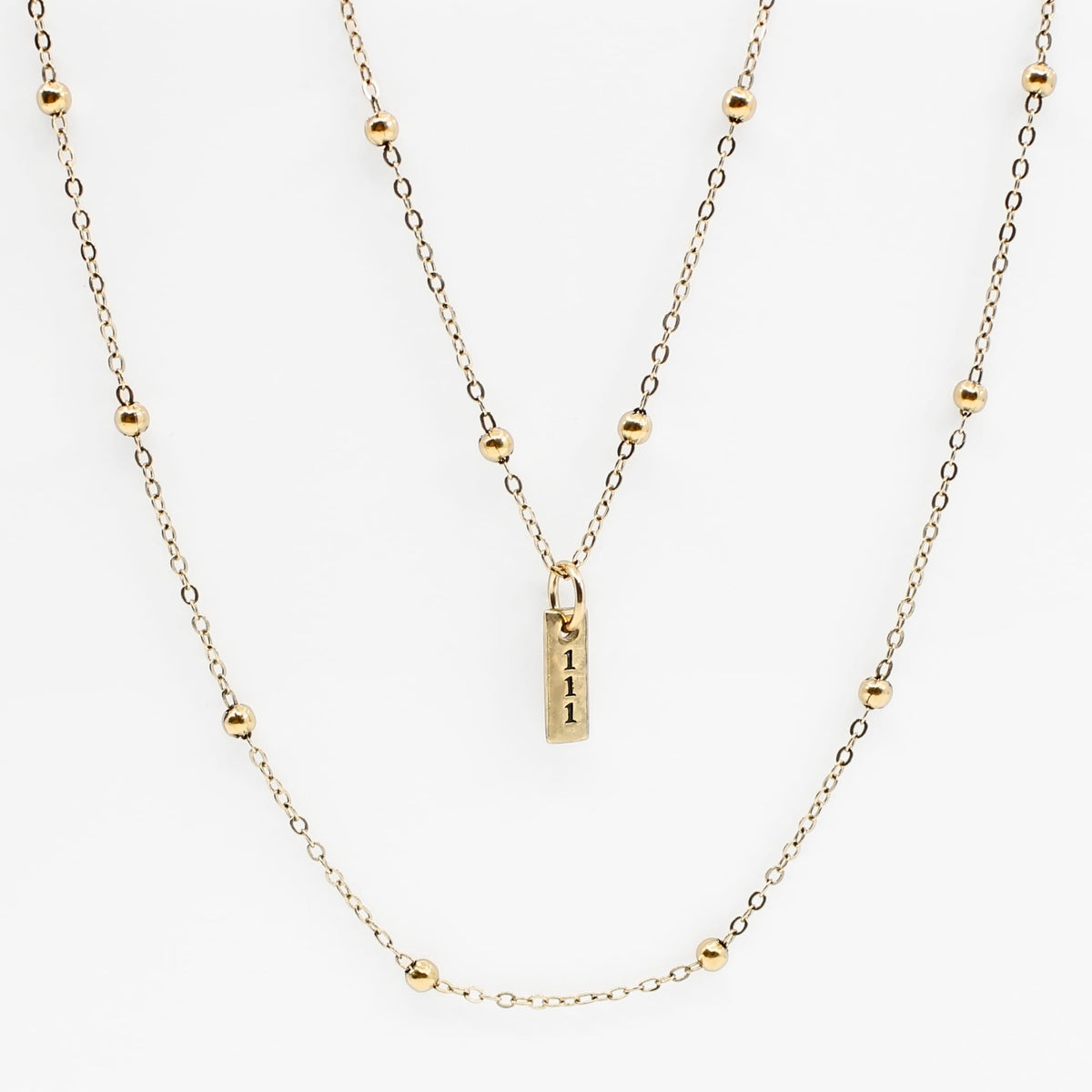 Angel Number Dainty Necklace