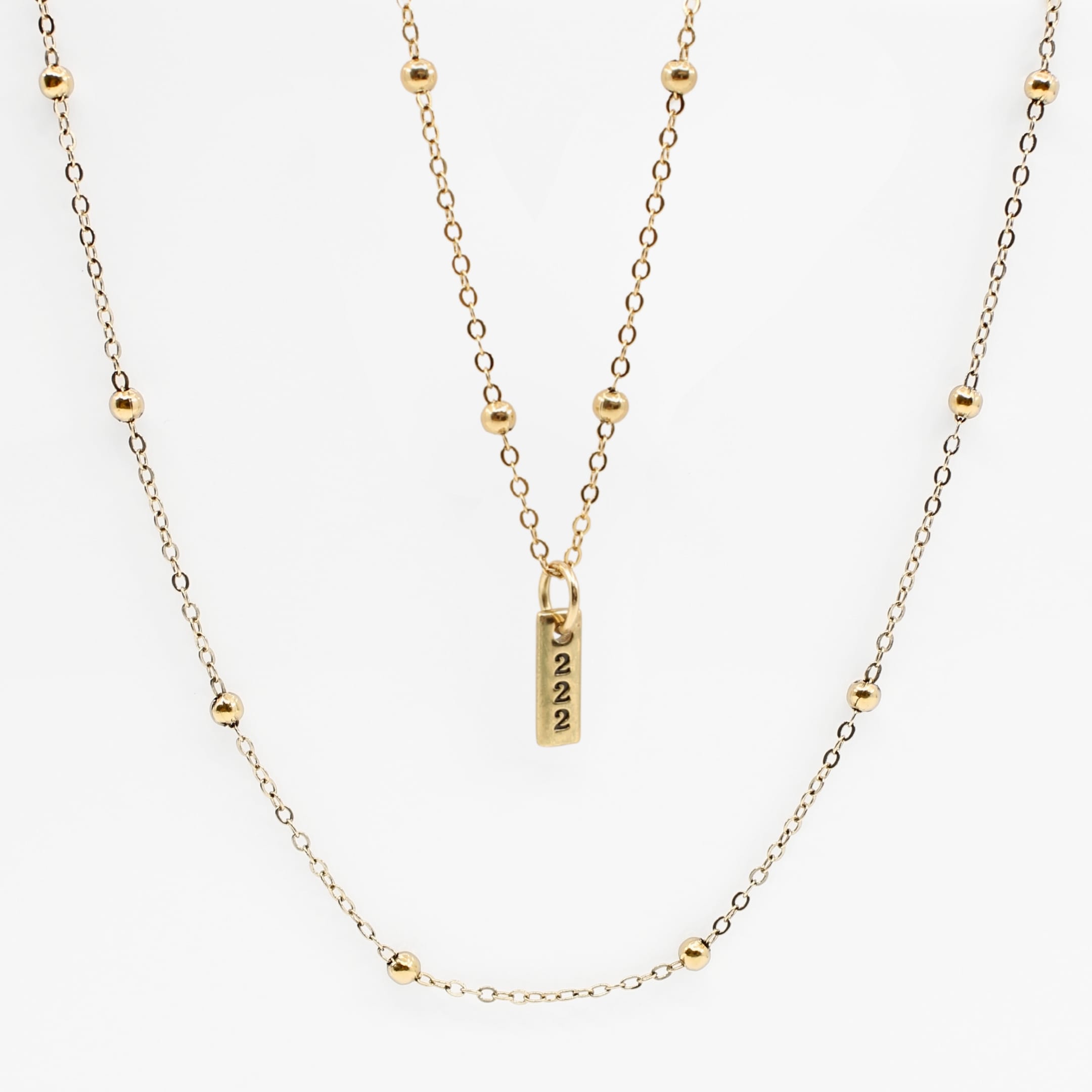 Angel Number Dainty Necklace
