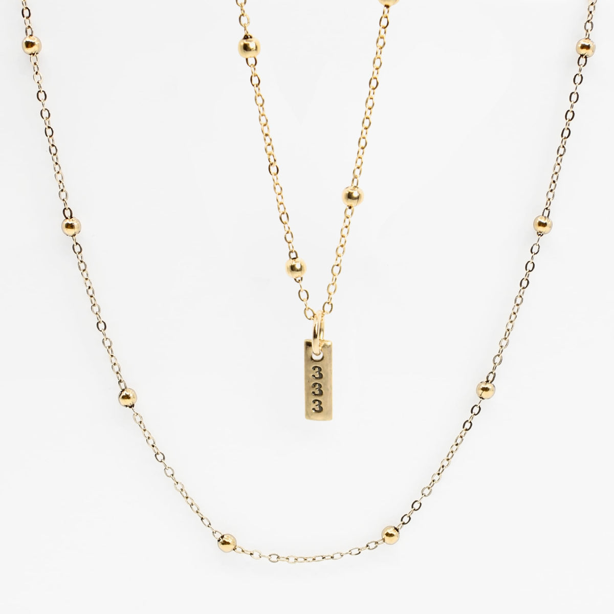 Angel Number Dainty Necklace