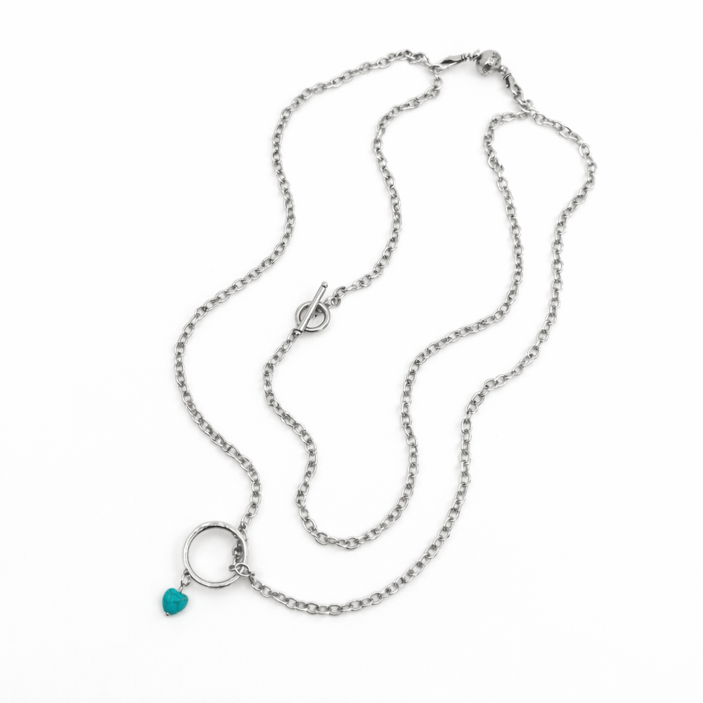 I Welcome Miracles Into My Life Ring Multifunctional Necklace