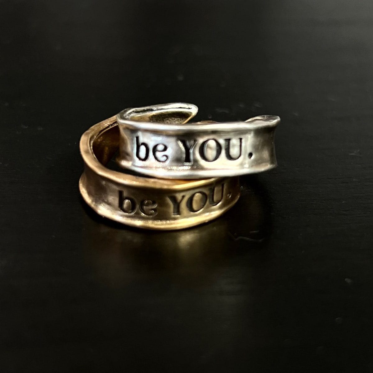 Remember Single Finish Adjustable Ring
