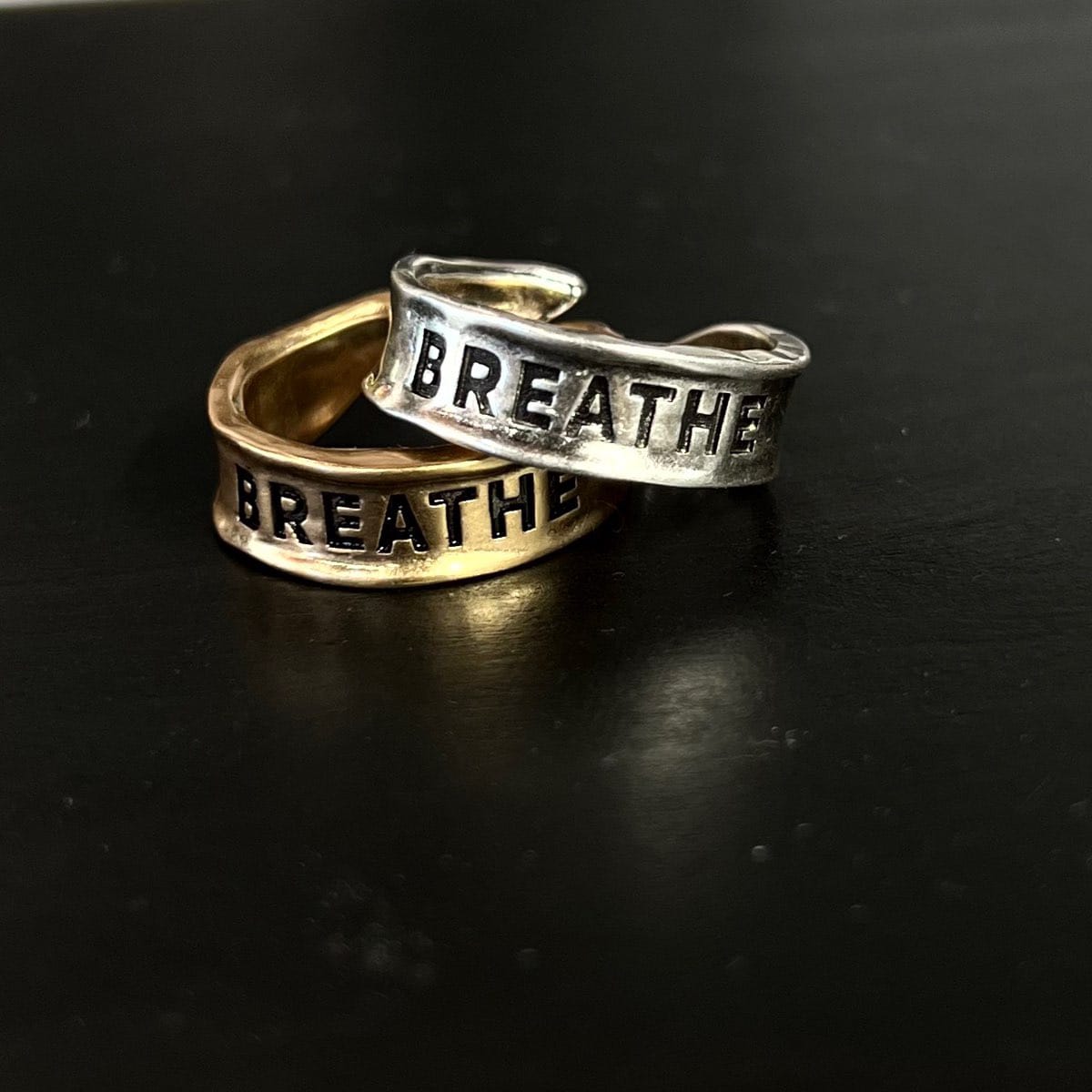 Remember Single Finish Adjustable Ring