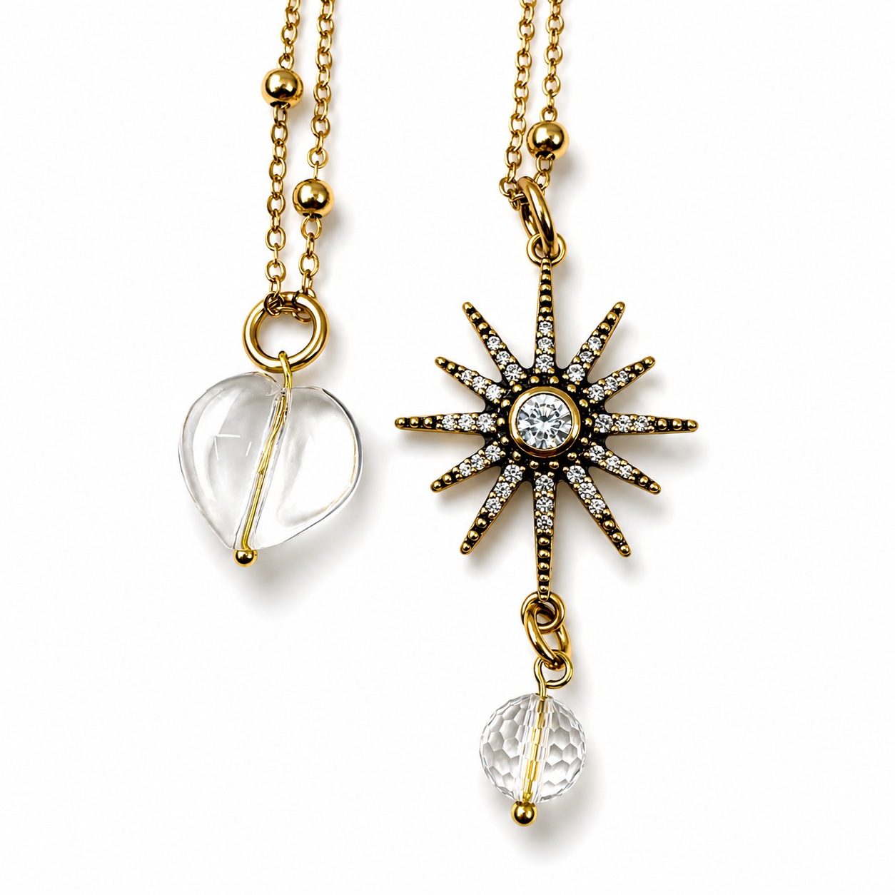 Breathe Starburst Dainty Necklace