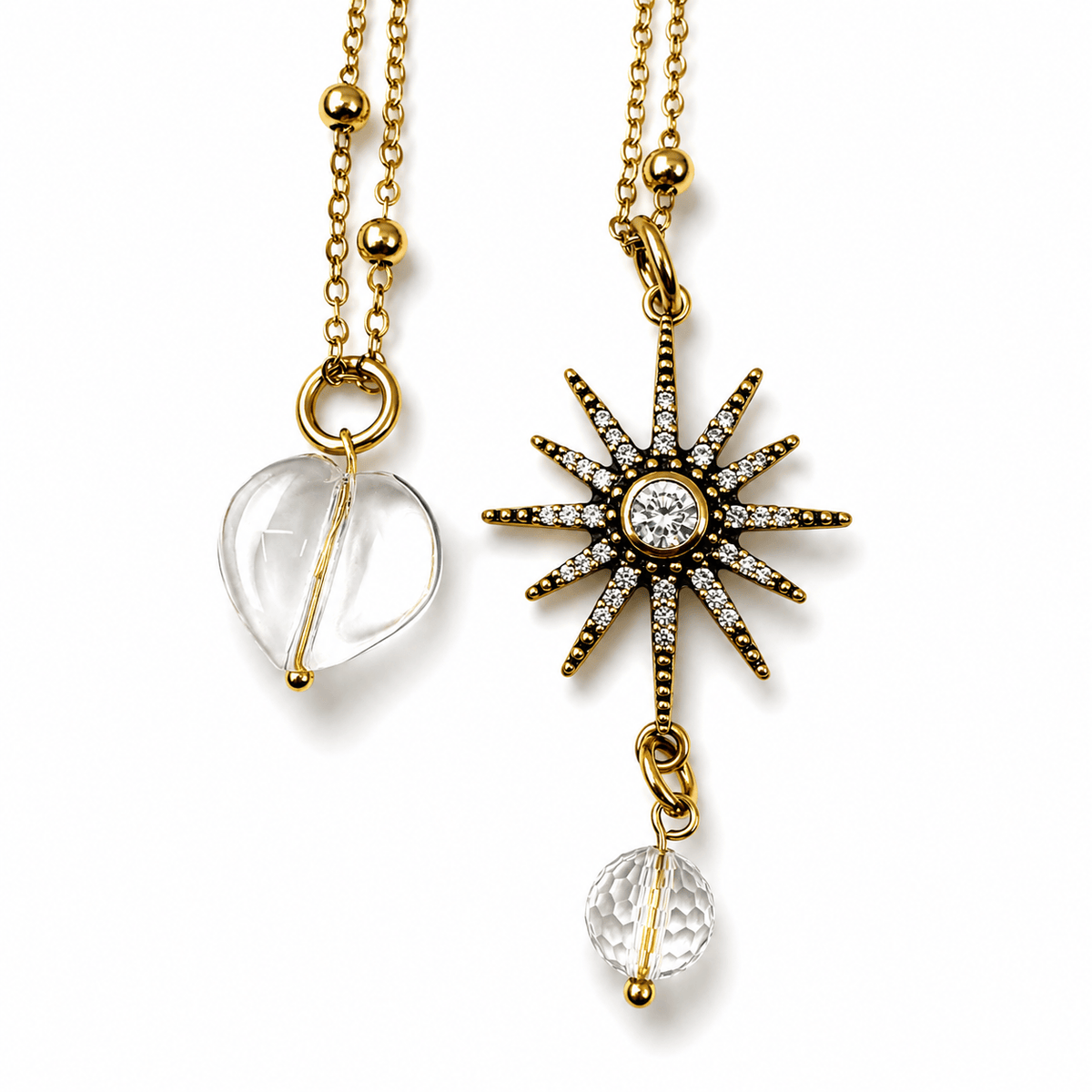 Breathe Starburst Dainty Necklace