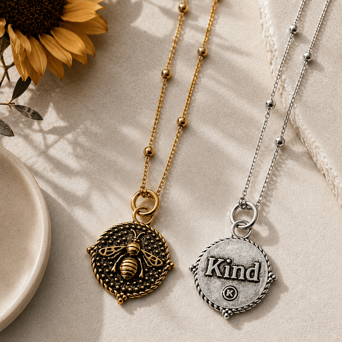 Bee Kind Dainty Necklace