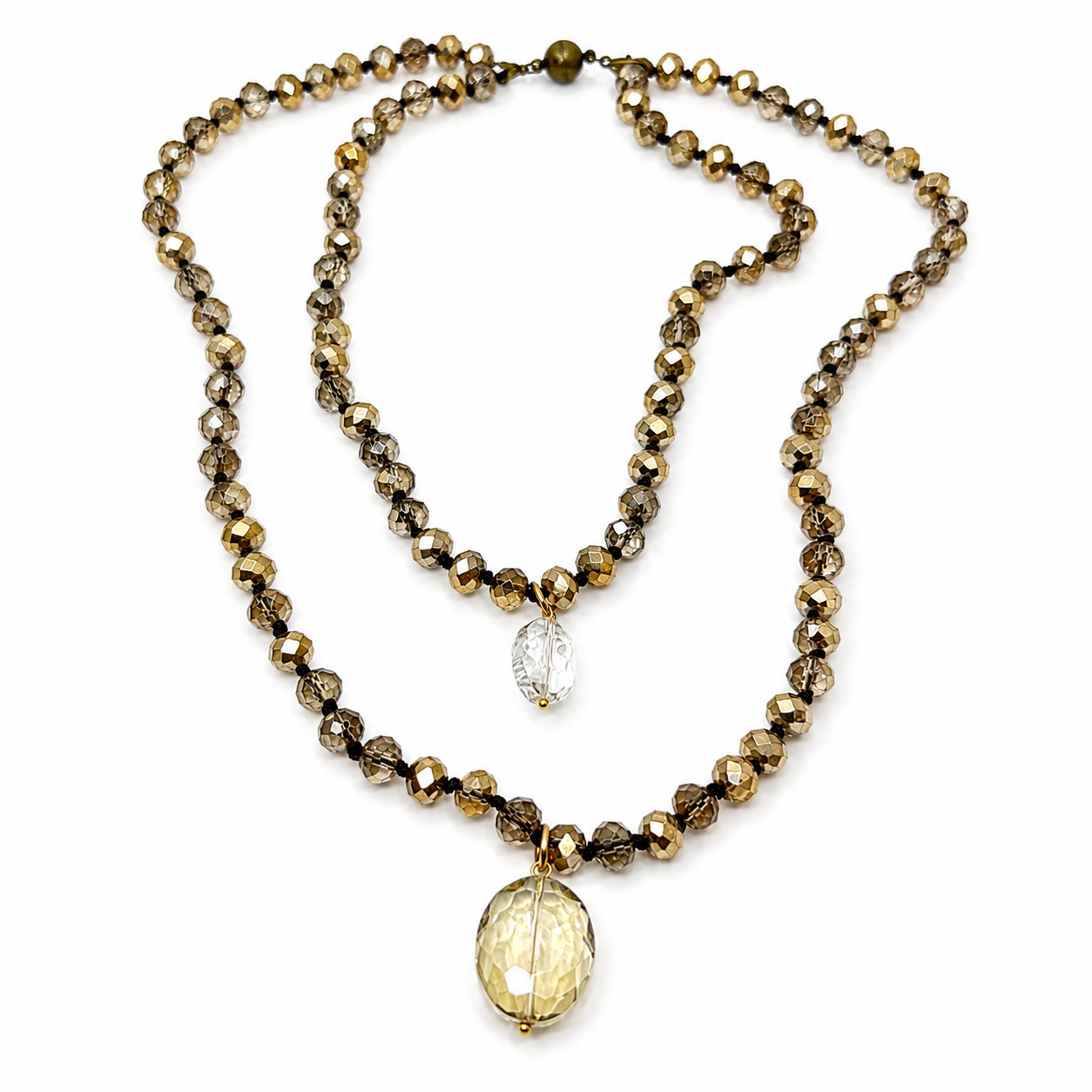 Crystal Layering Necklace