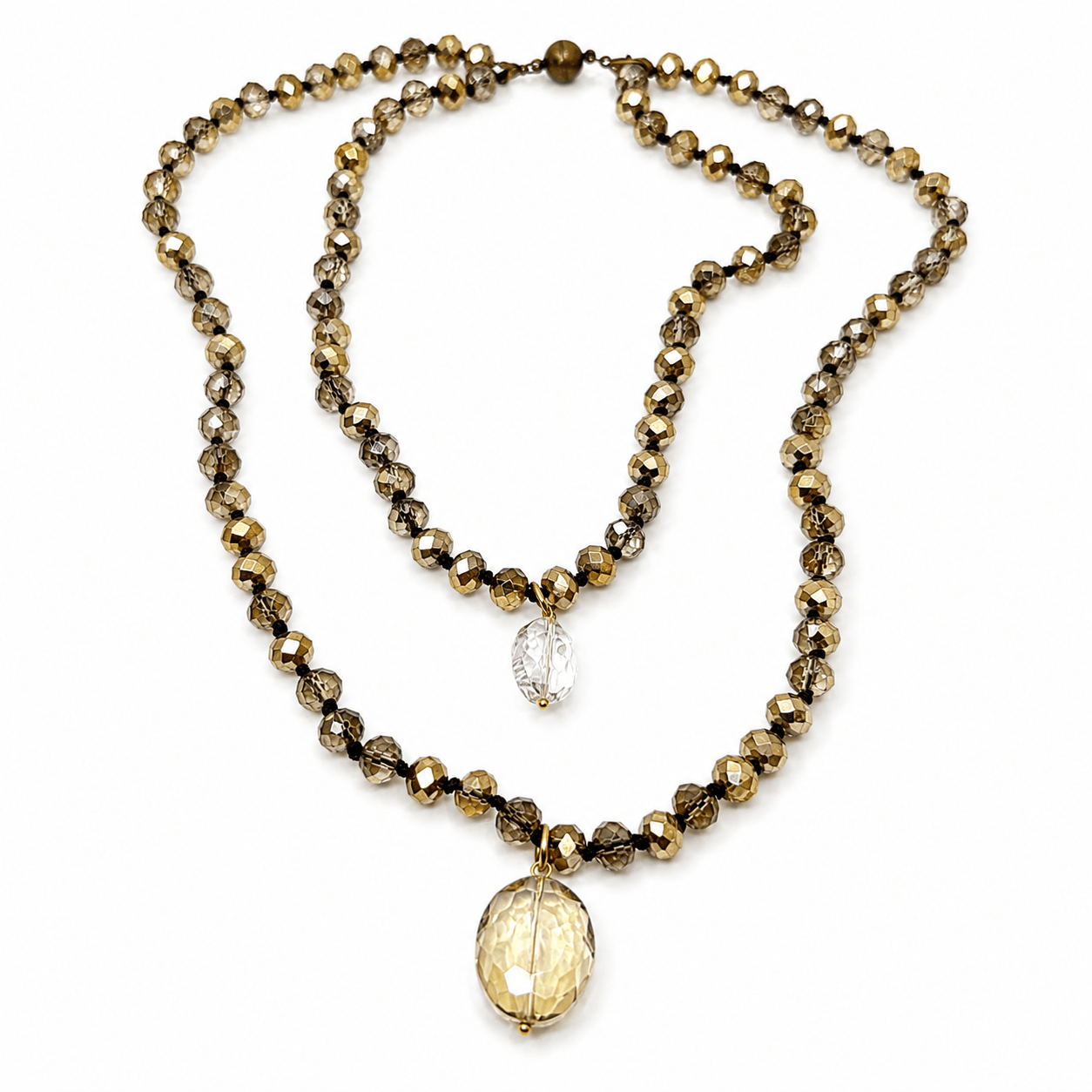 Crystal Layering Necklace