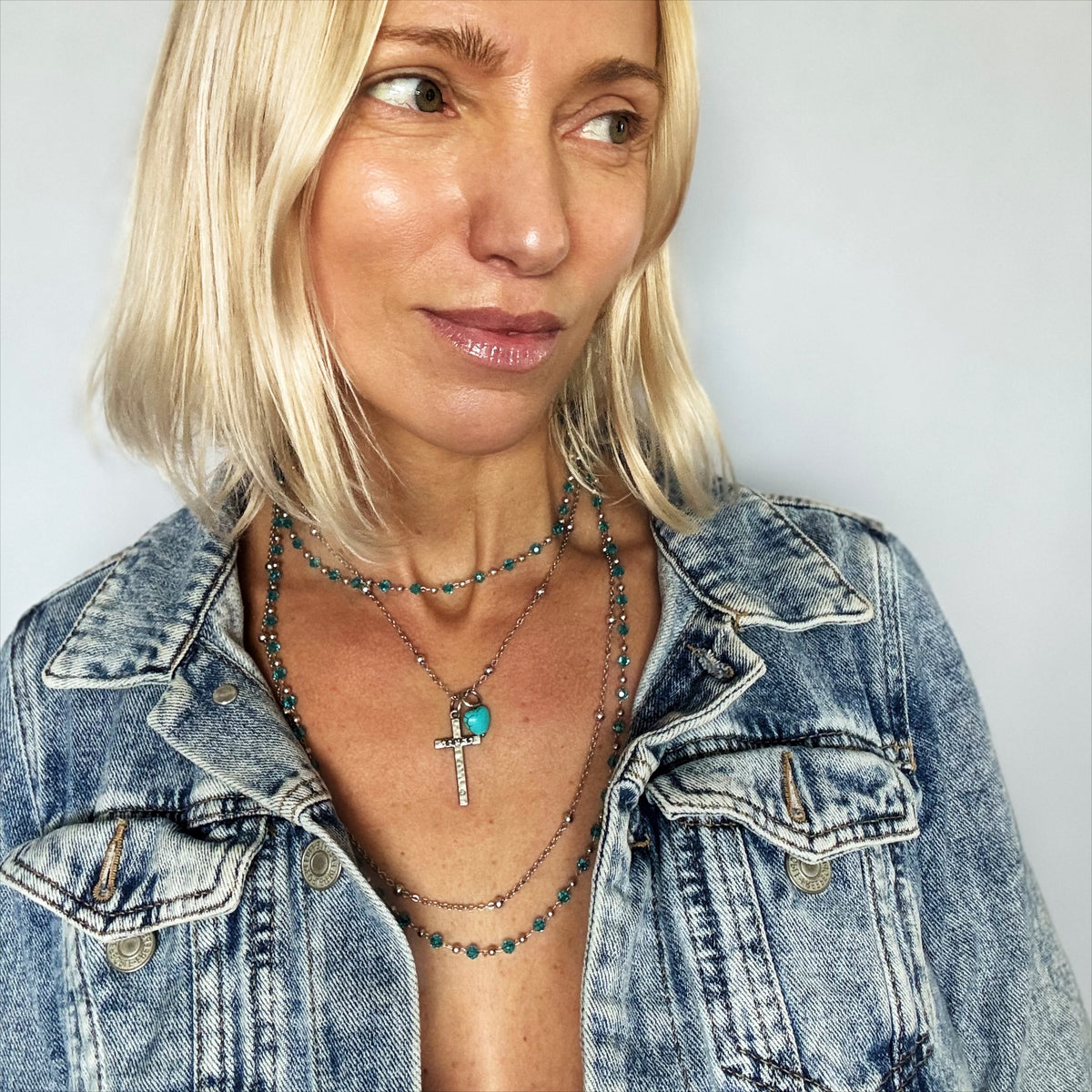 Trust Cross Dainty Necklace