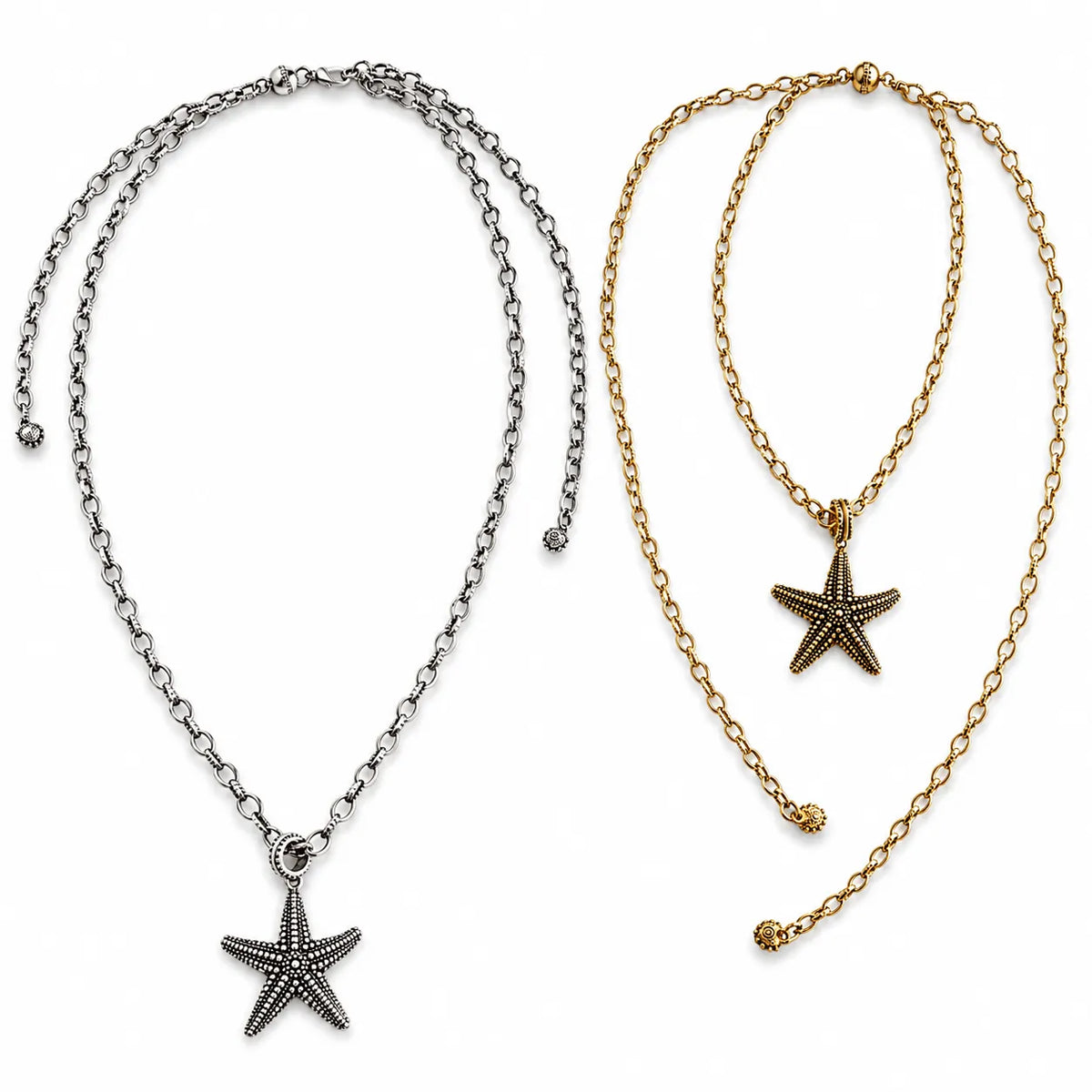 Trust the Process Starfish Adjustable Necklace