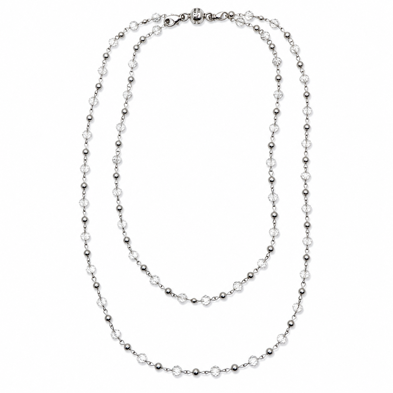 Rosary Dainty Layering Necklace