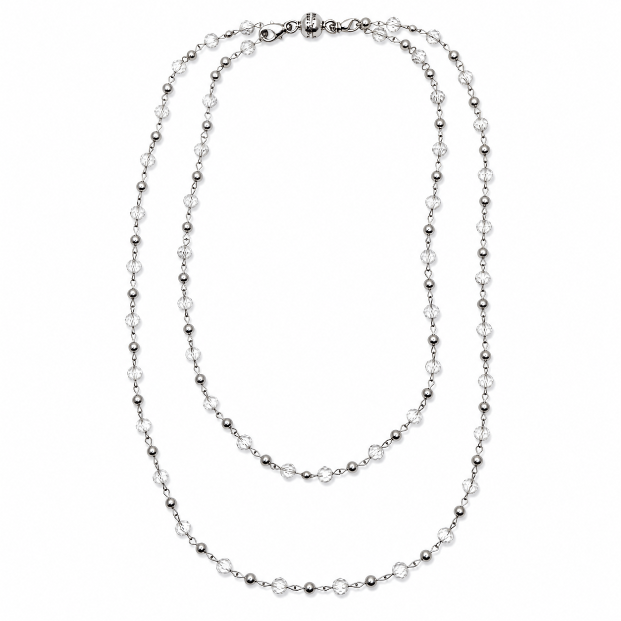 Rosary Dainty Layering Necklace