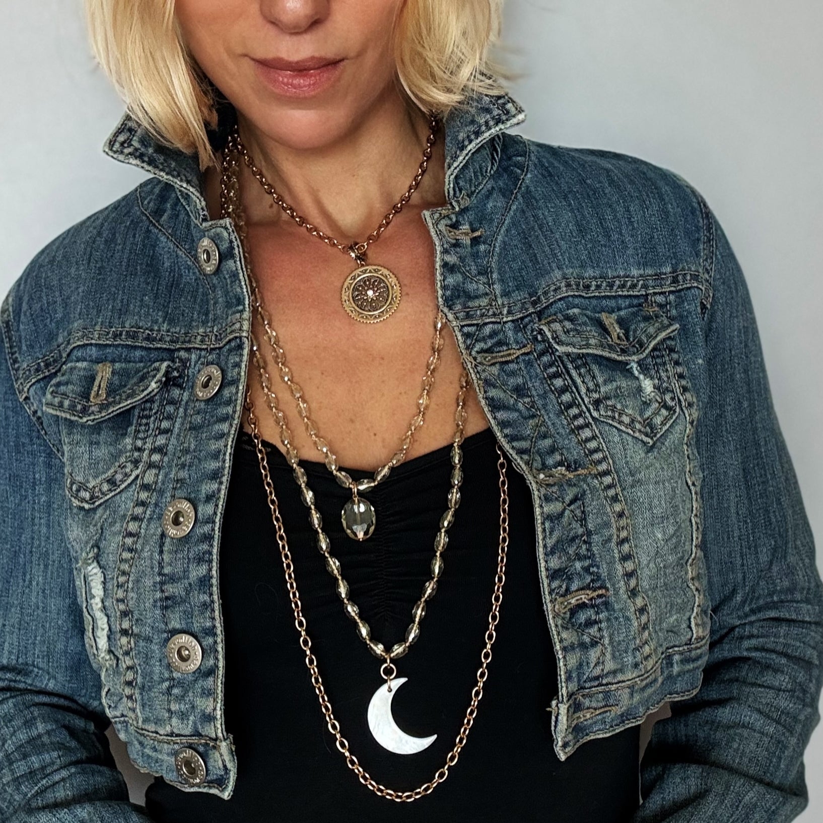 Dream Crescent Moon Layering Set