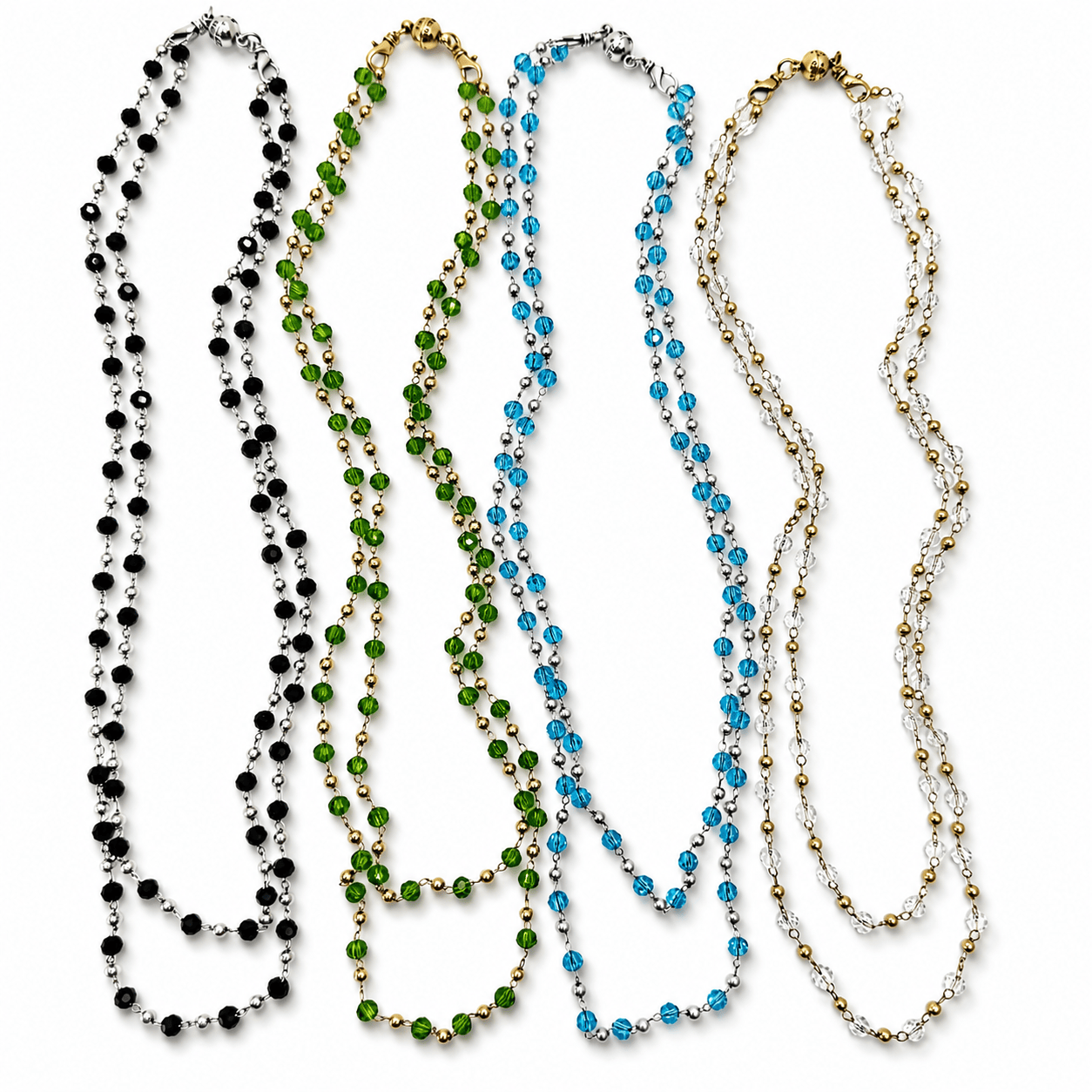 Rosary Dainty Layering Necklace