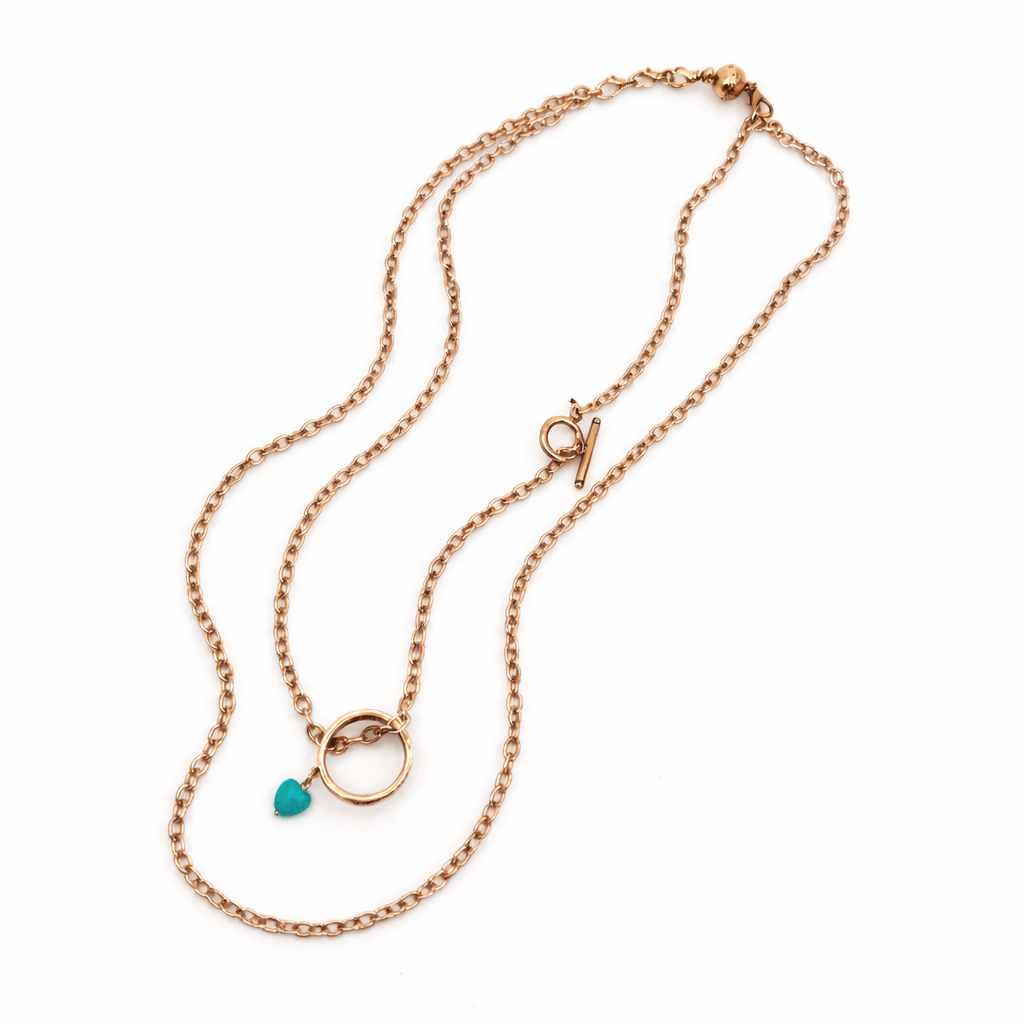 I Welcome Miracles Into My Life Ring Multifunctional Necklace