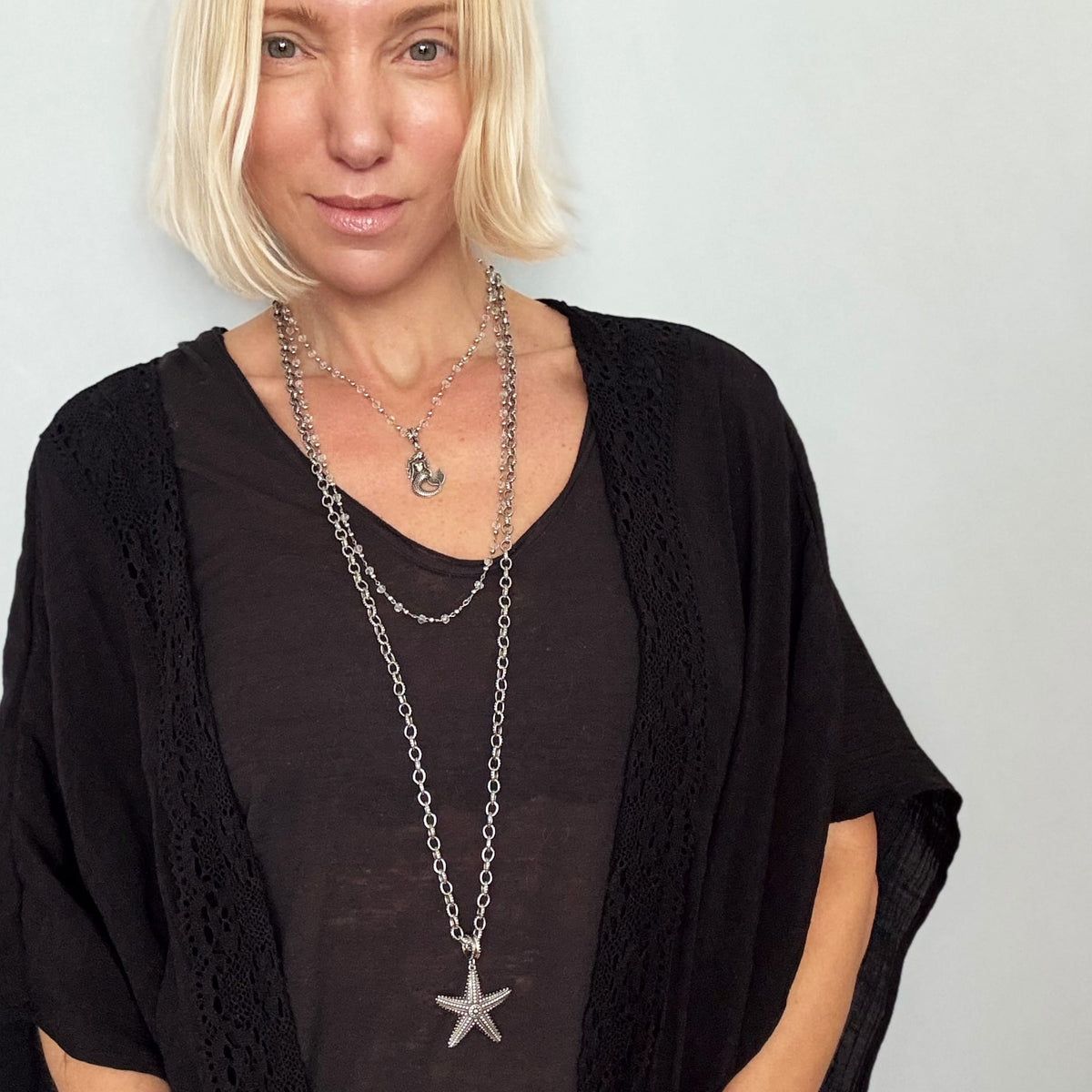 Trust the Process Starfish Adjustable Necklace