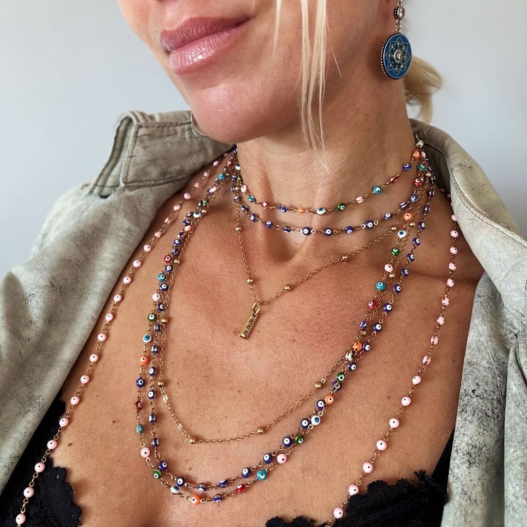 Evil Eye Layering Necklace