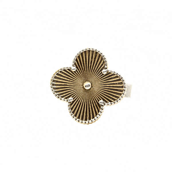 All Is Well Clover Adjustable Ring