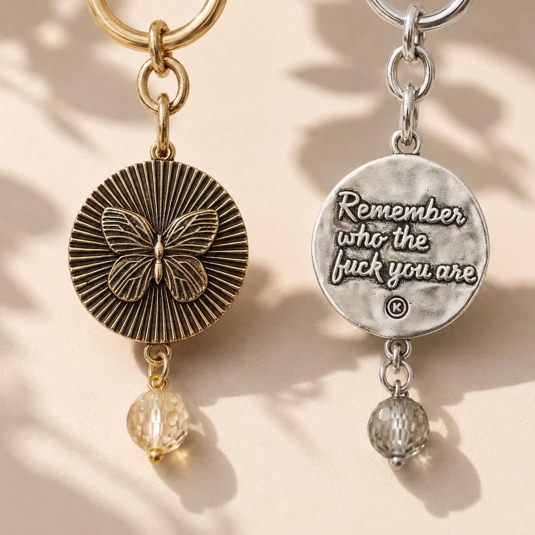 Remember Who The F*ck You Are Butterfly Choker Necklace