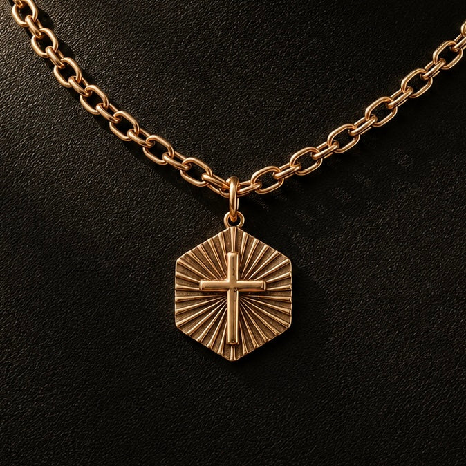 Have Faith Shining Cross Essential Necklace