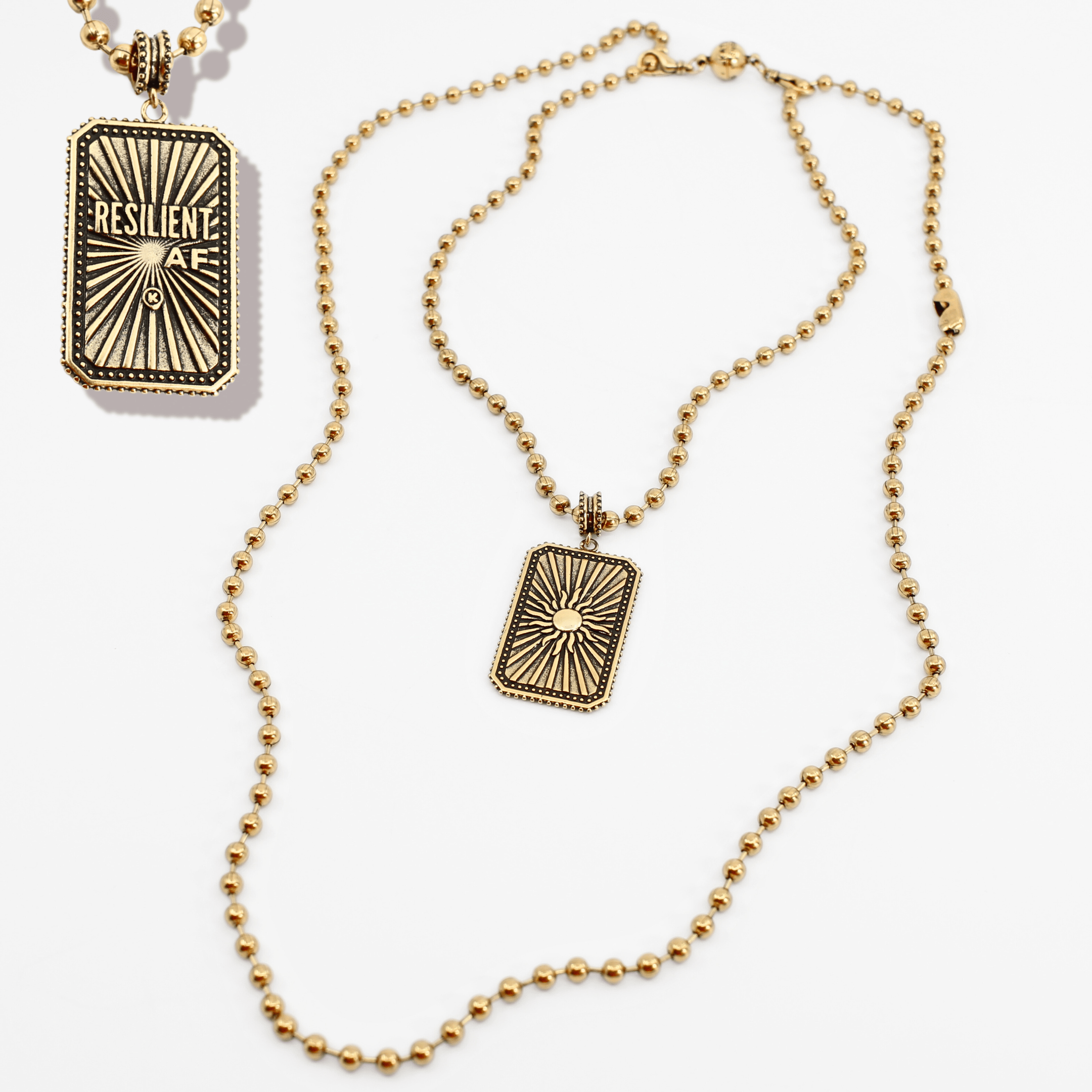 Resilient AF Tag Necklace