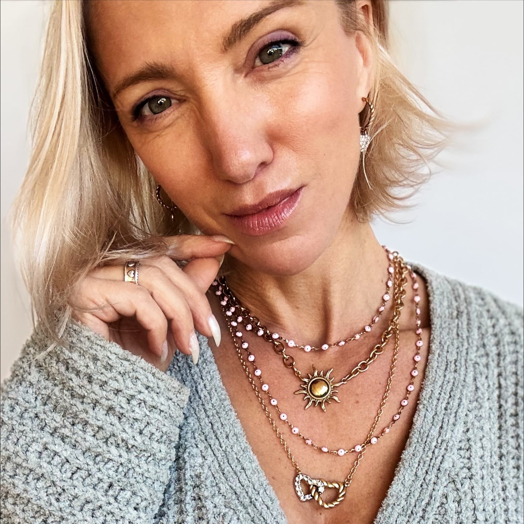 Grateful Sun Choker Necklace