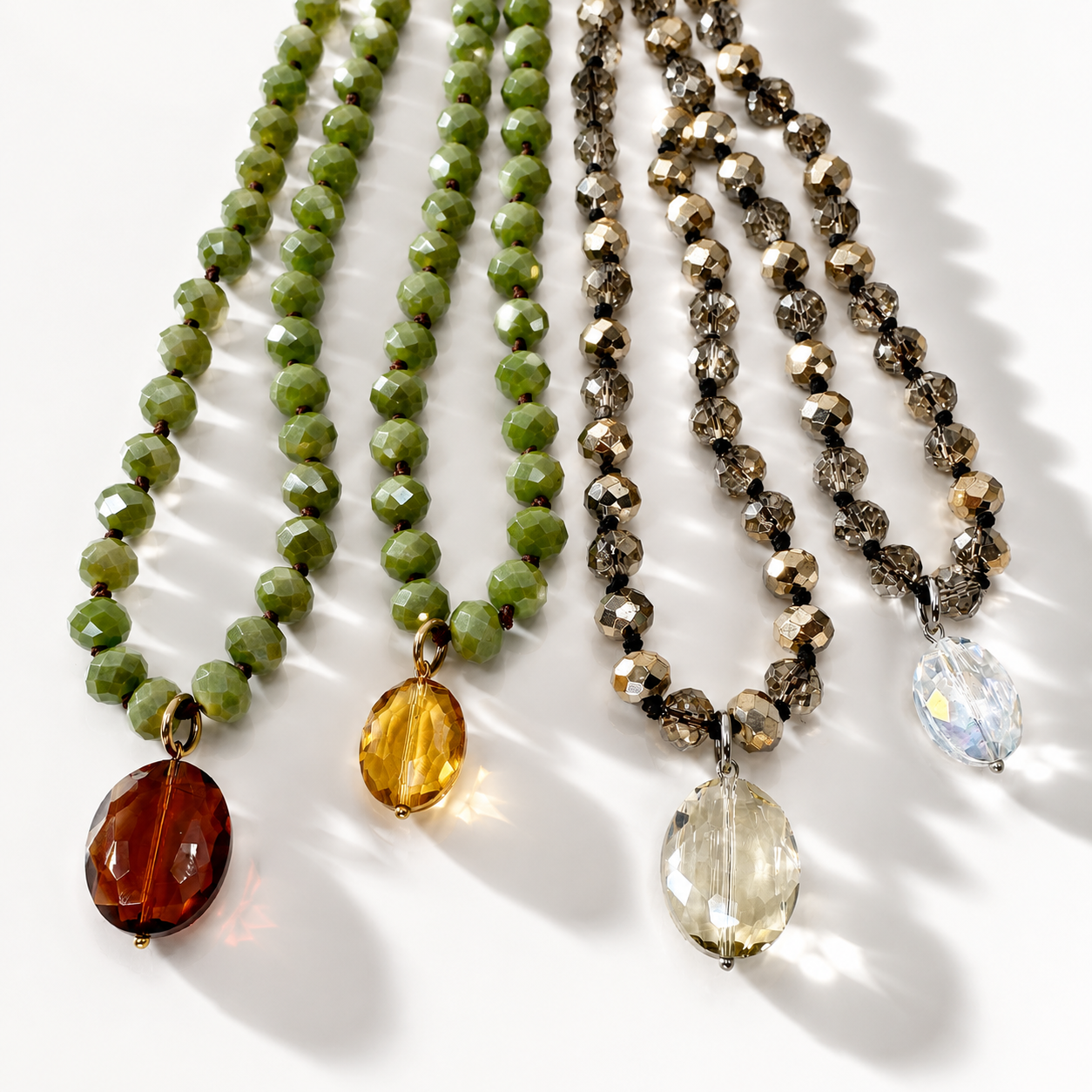 Crystal Layering Necklace